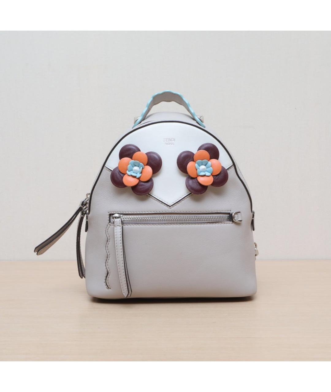 FENDI Мульти кожаный рюкзак, фото 3