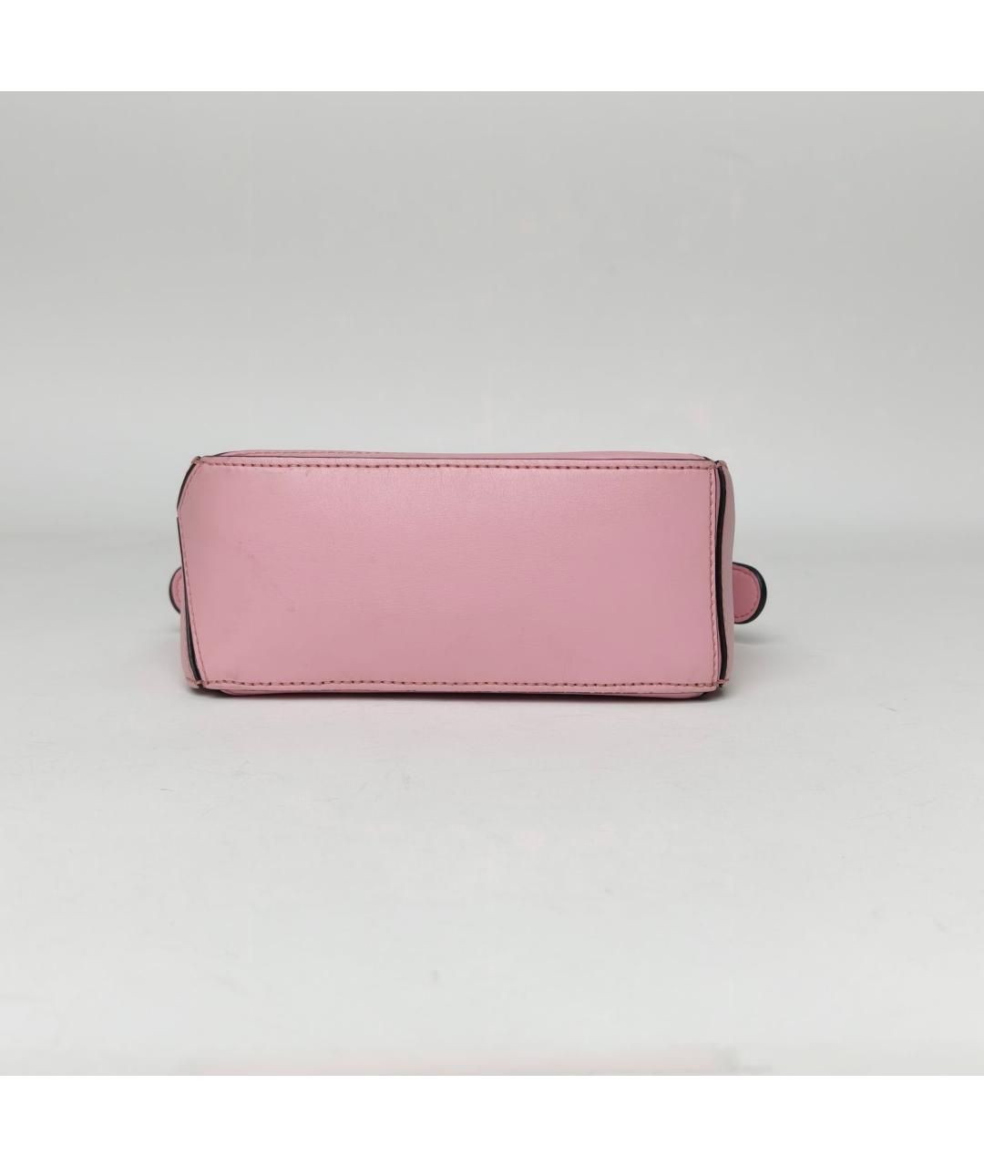 LOEWE Розовая кожаная сумка через плечо, фото 6