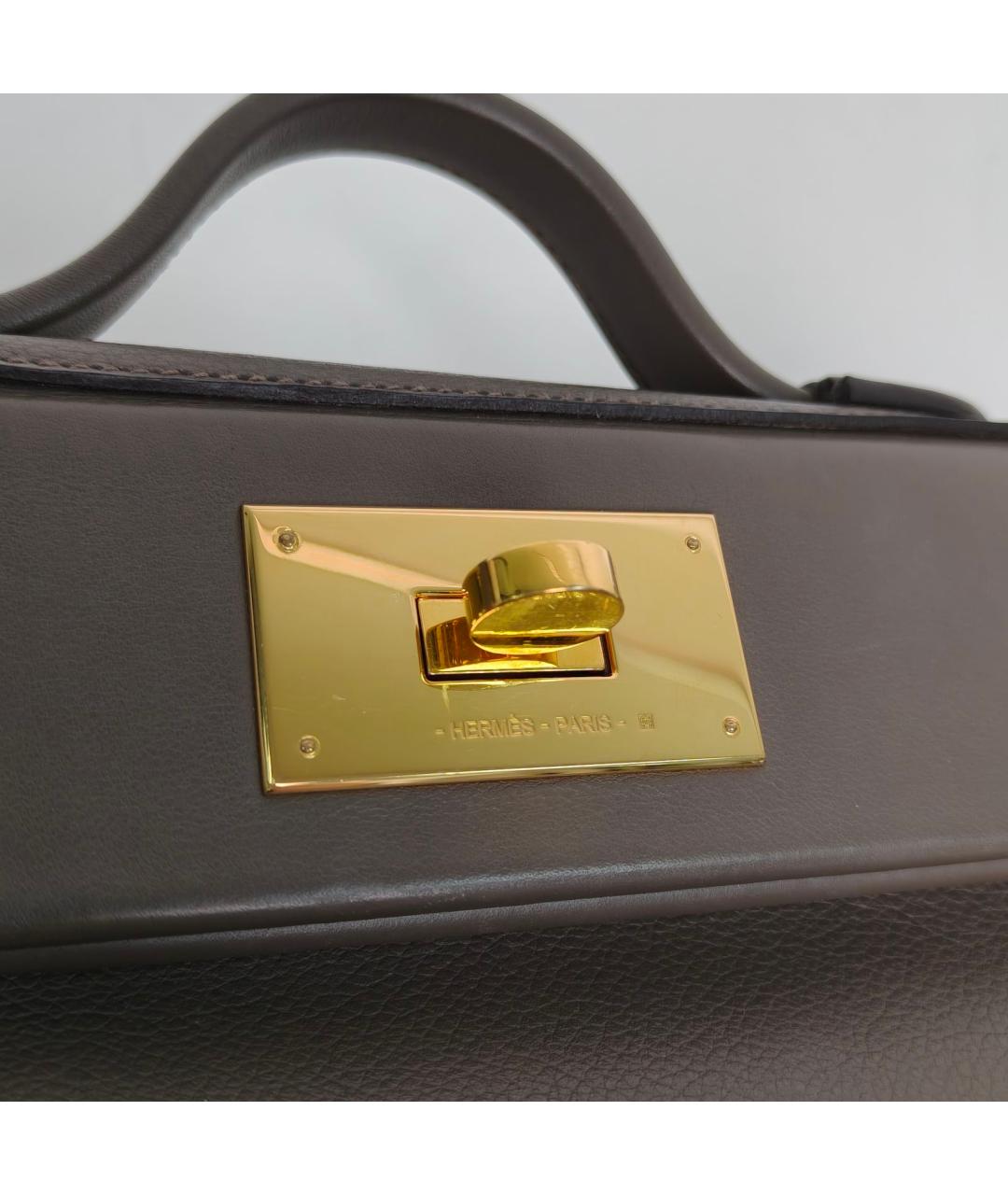 HERMES Кожаная сумка через плечо, фото 8
