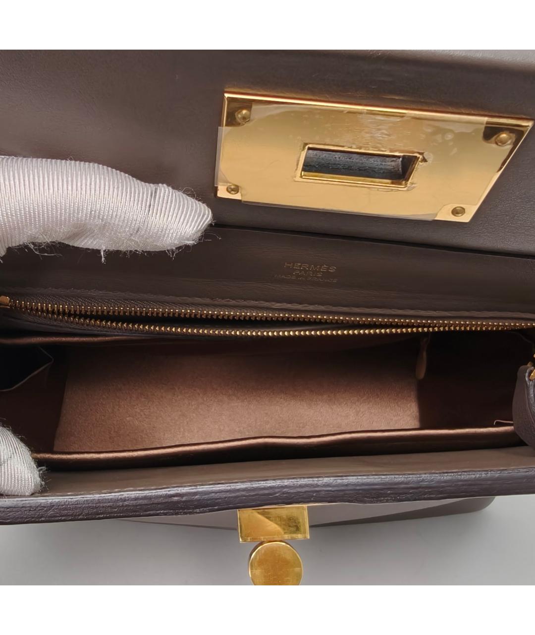 HERMES Кожаная сумка через плечо, фото 7