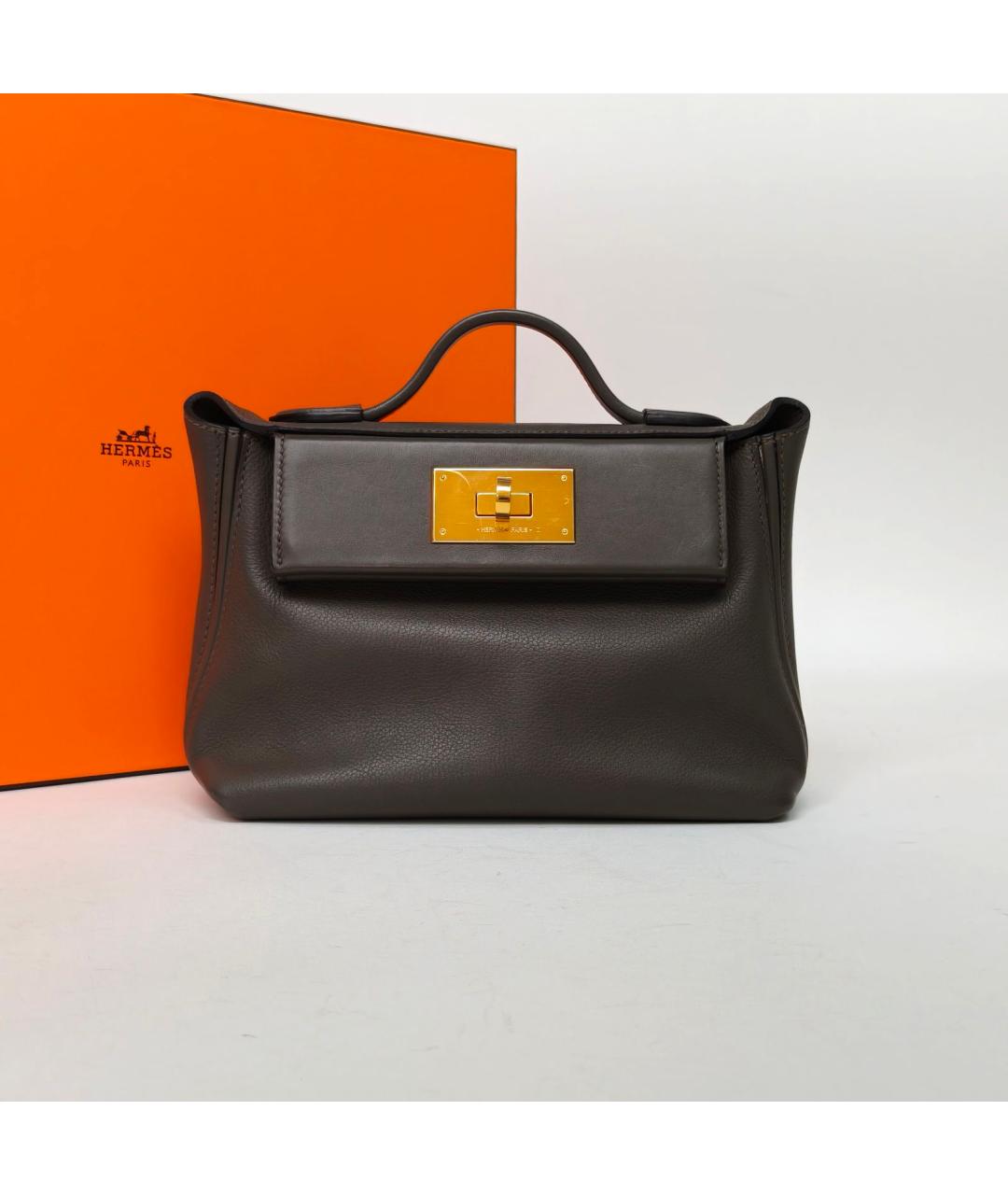 HERMES Кожаная сумка через плечо, фото 9