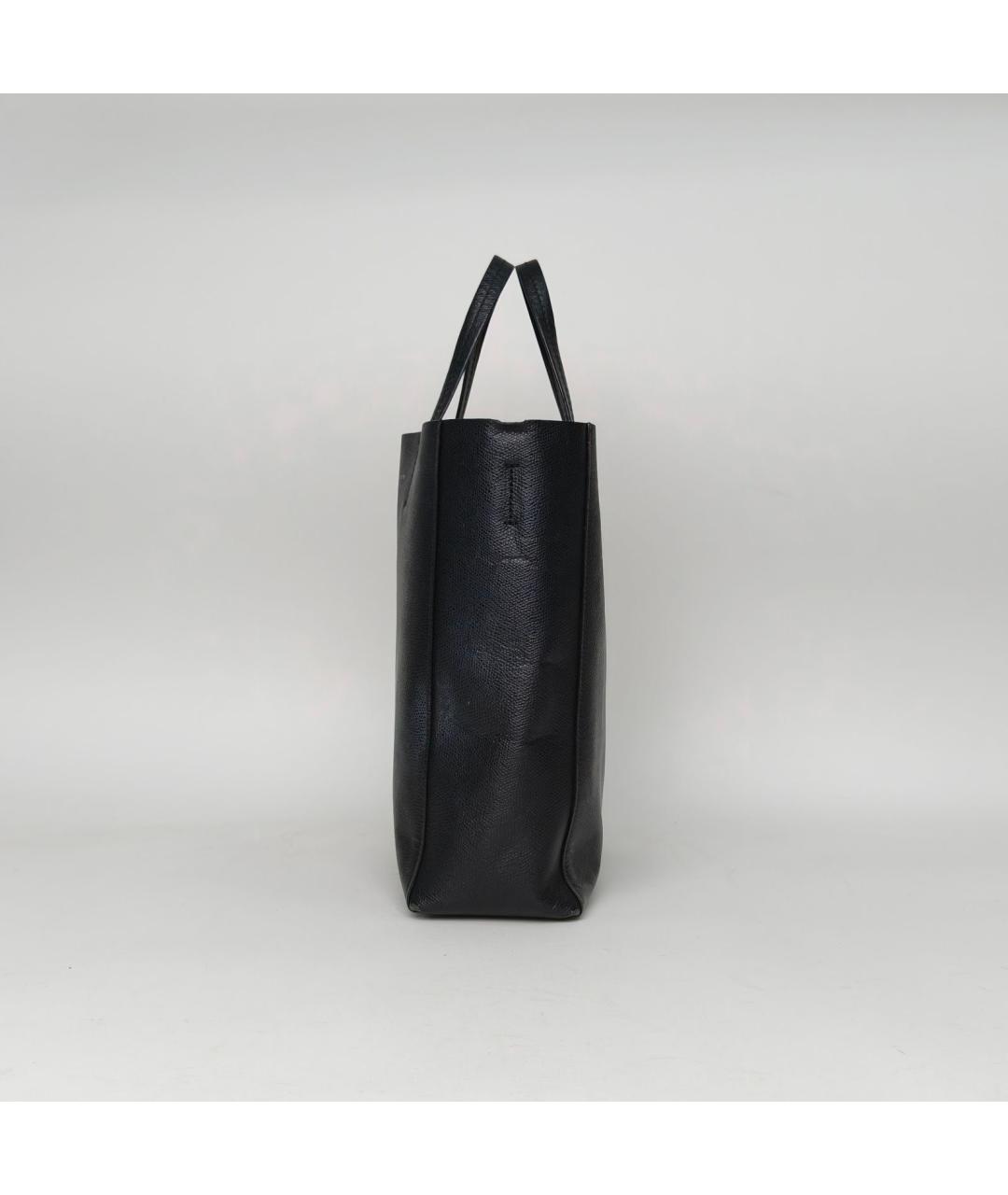 CELINE Черная кожаная сумка через плечо, фото 3