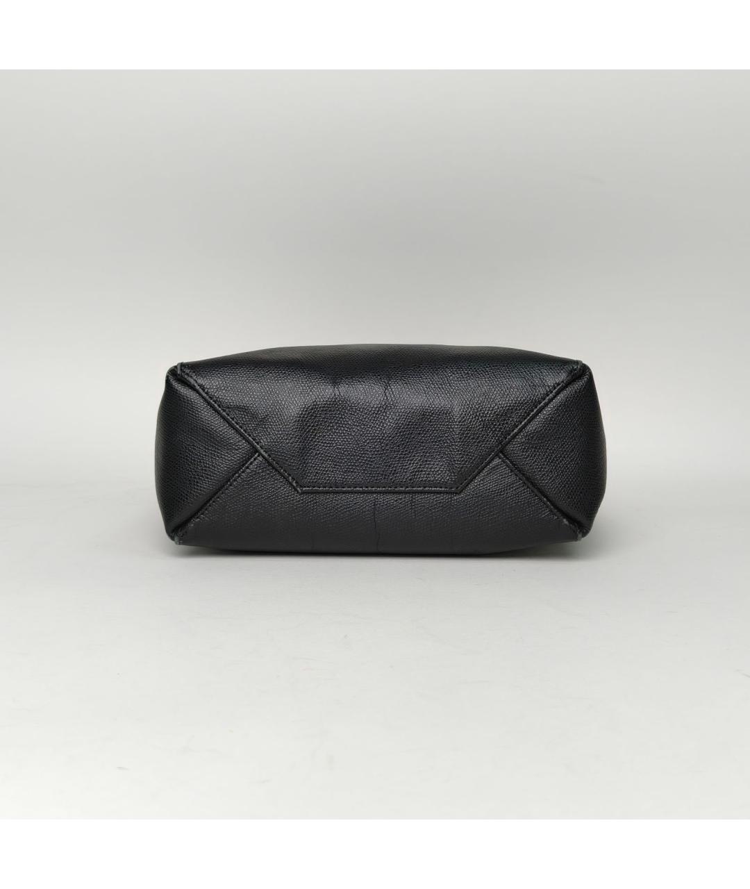 CELINE Черная кожаная сумка через плечо, фото 6
