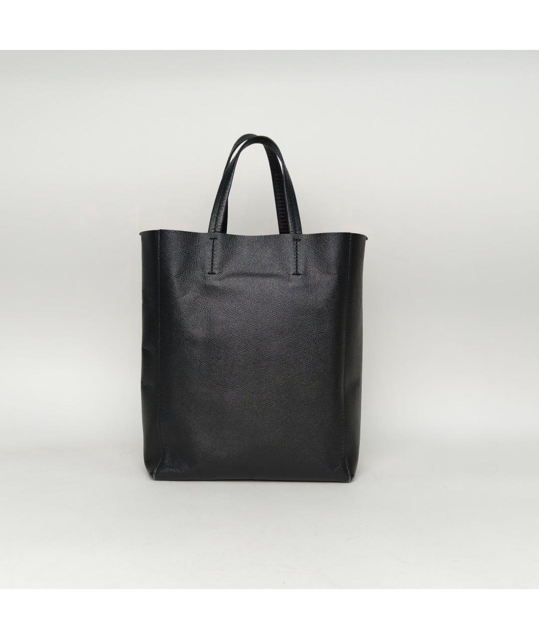 CELINE Черная кожаная сумка через плечо, фото 4