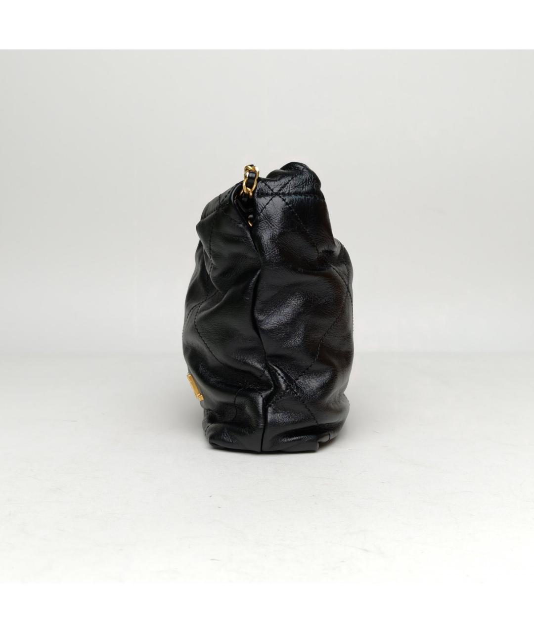 CHANEL Черная кожаная сумка через плечо, фото 3