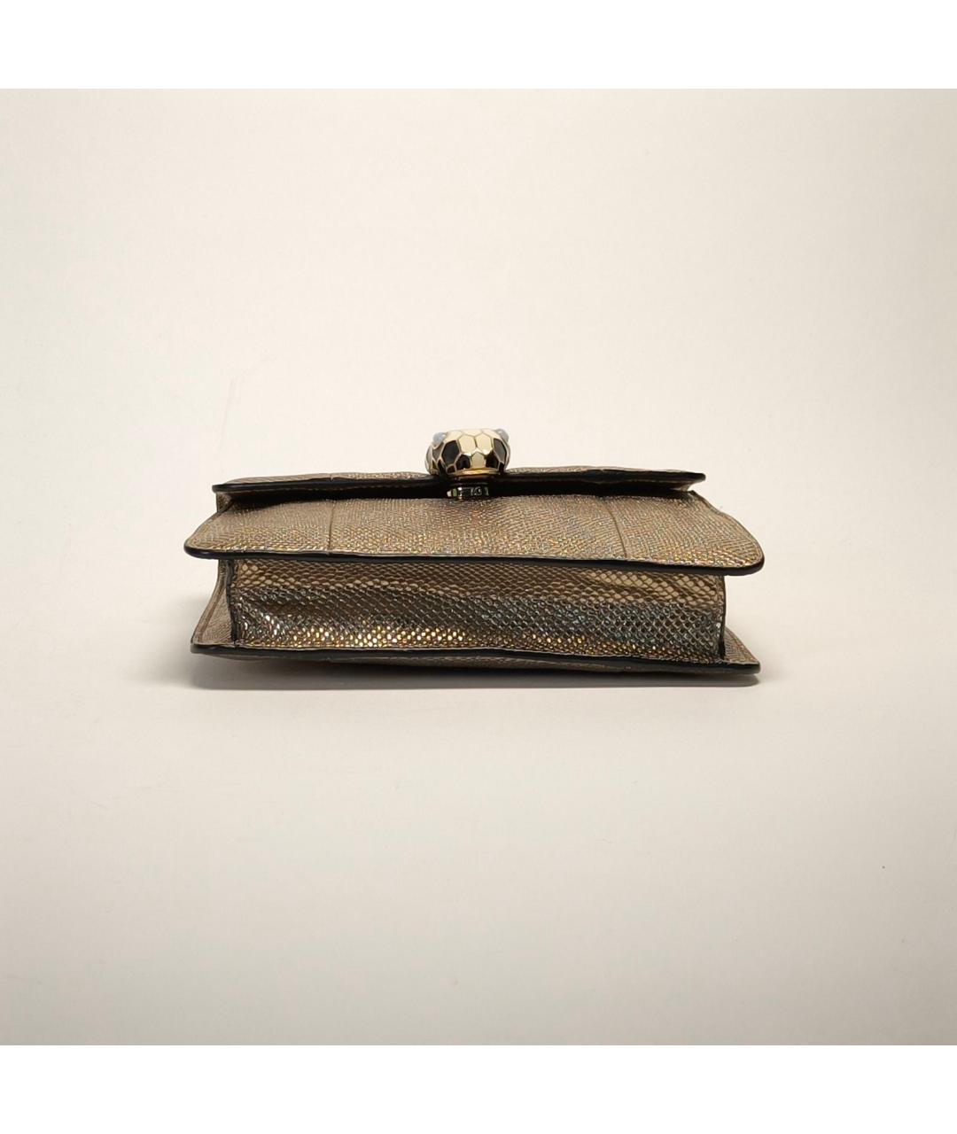 BVLGARI Золотая сумка через плечо, фото 6