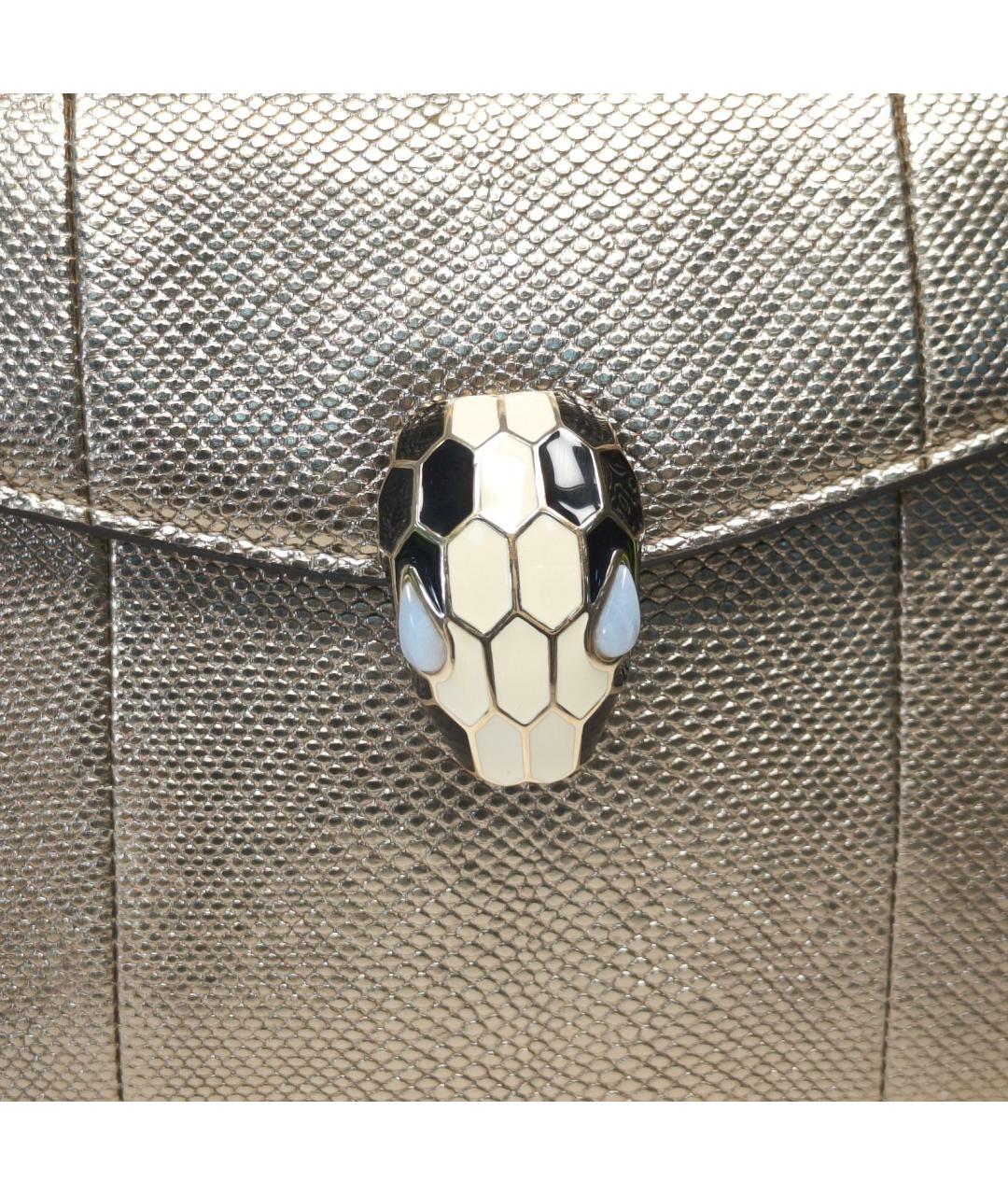 BVLGARI Золотая сумка через плечо, фото 7
