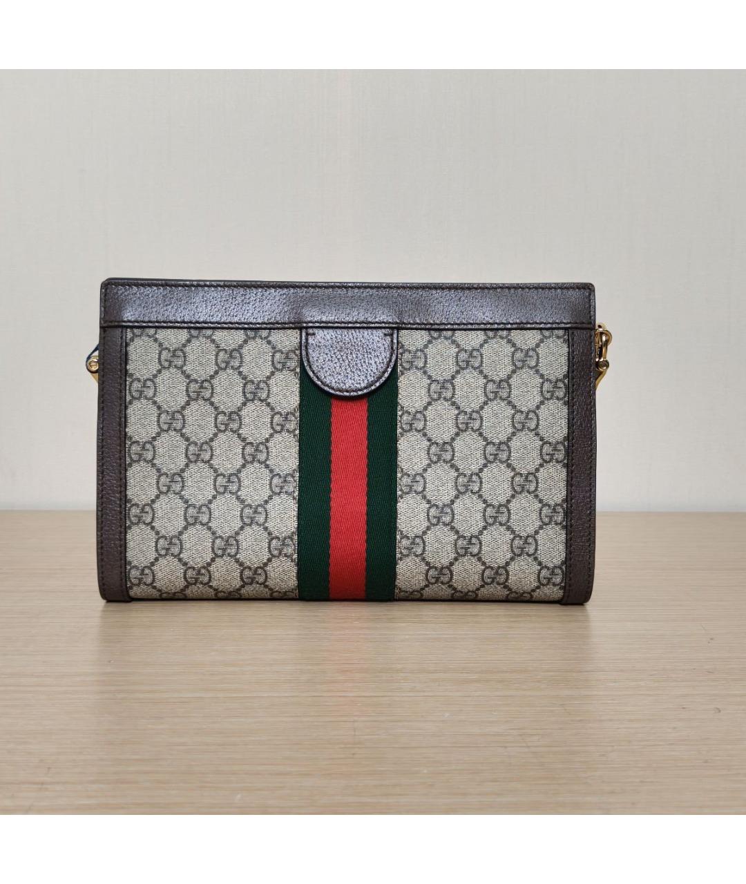 GUCCI Тканевая сумка через плечо, фото 4