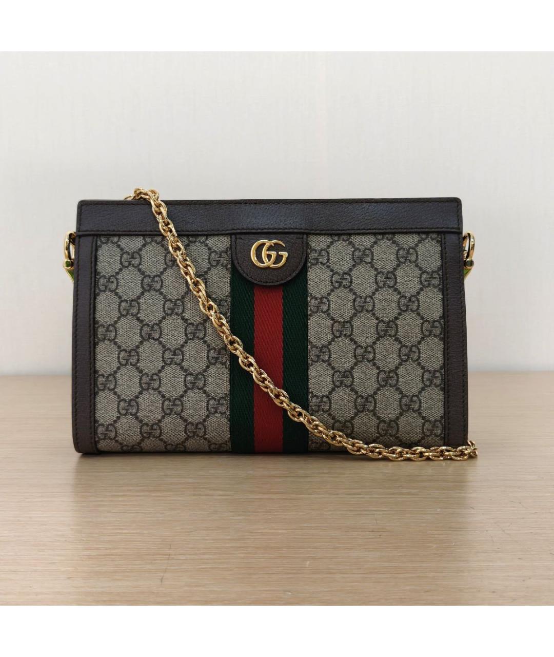 GUCCI Тканевая сумка через плечо, фото 2