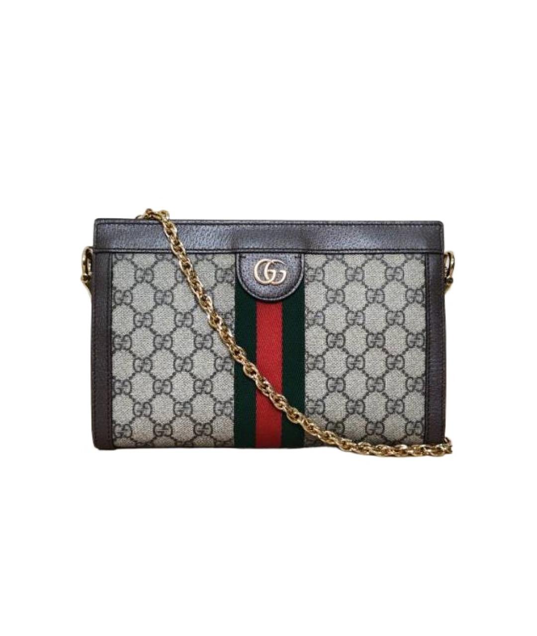 GUCCI Тканевая сумка через плечо, фото 1