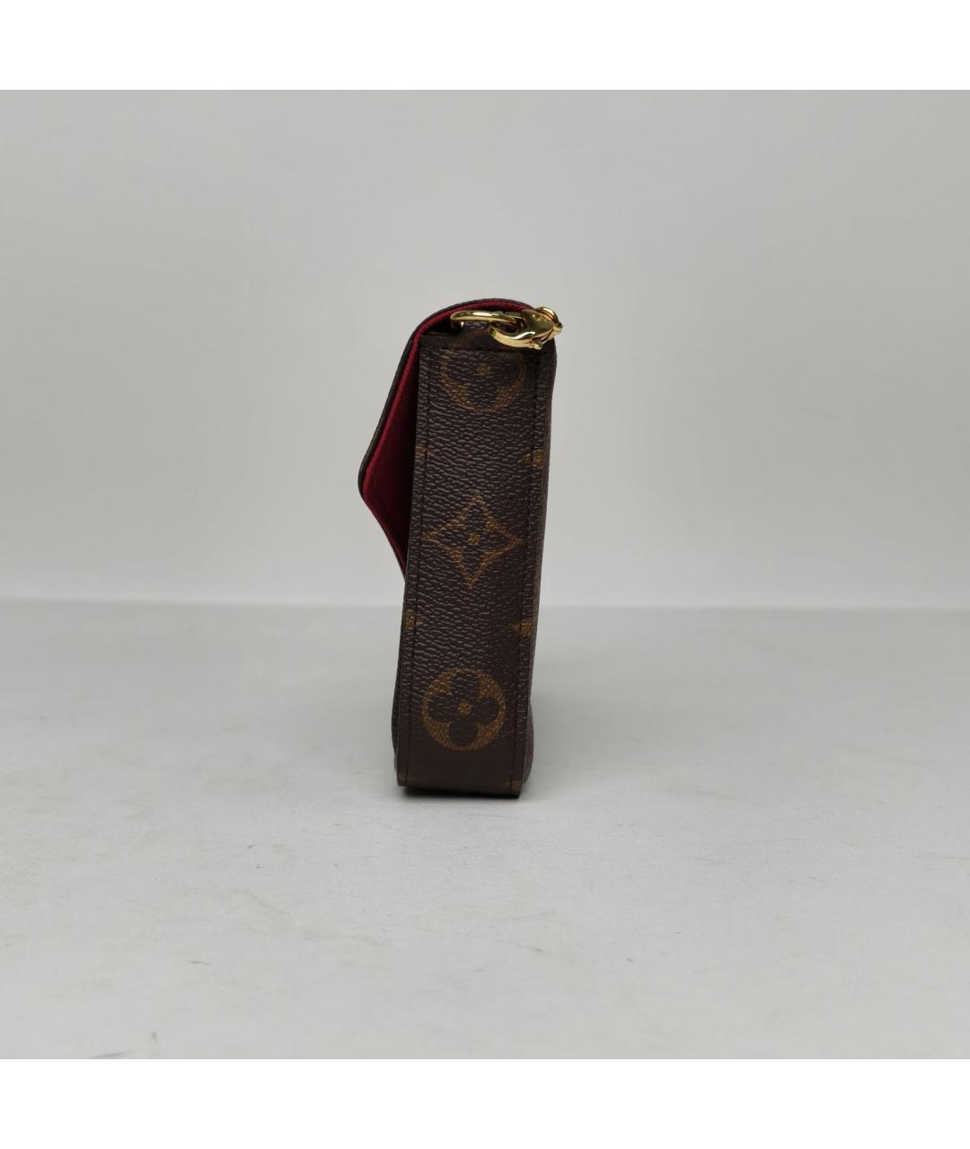 LOUIS VUITTON Коричневая сумка через плечо, фото 3