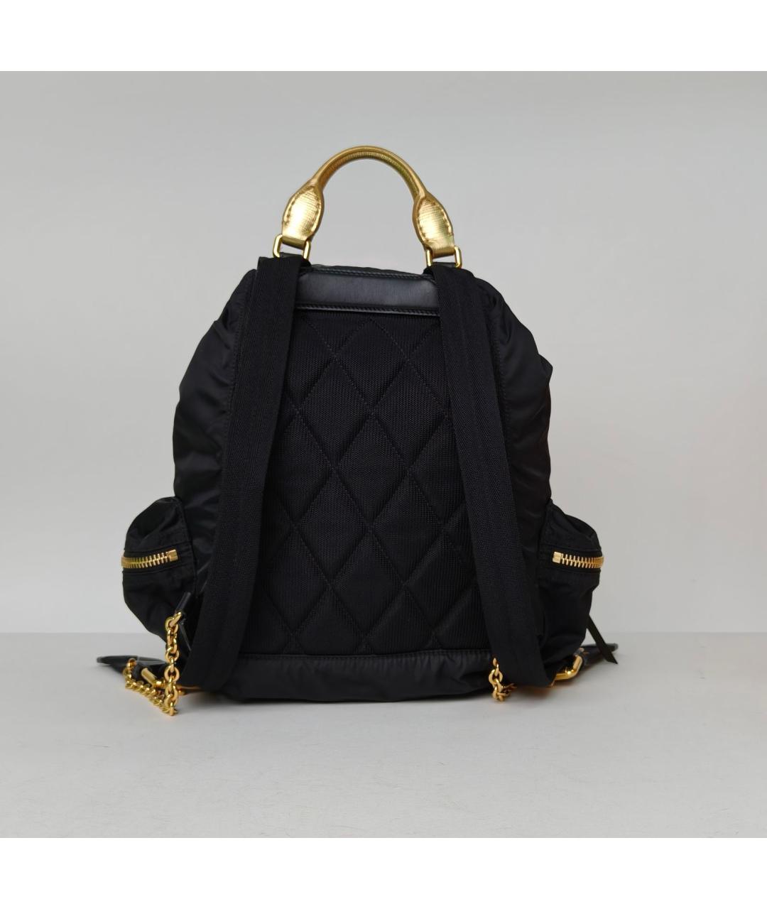 BURBERRY Черный рюкзак, фото 4