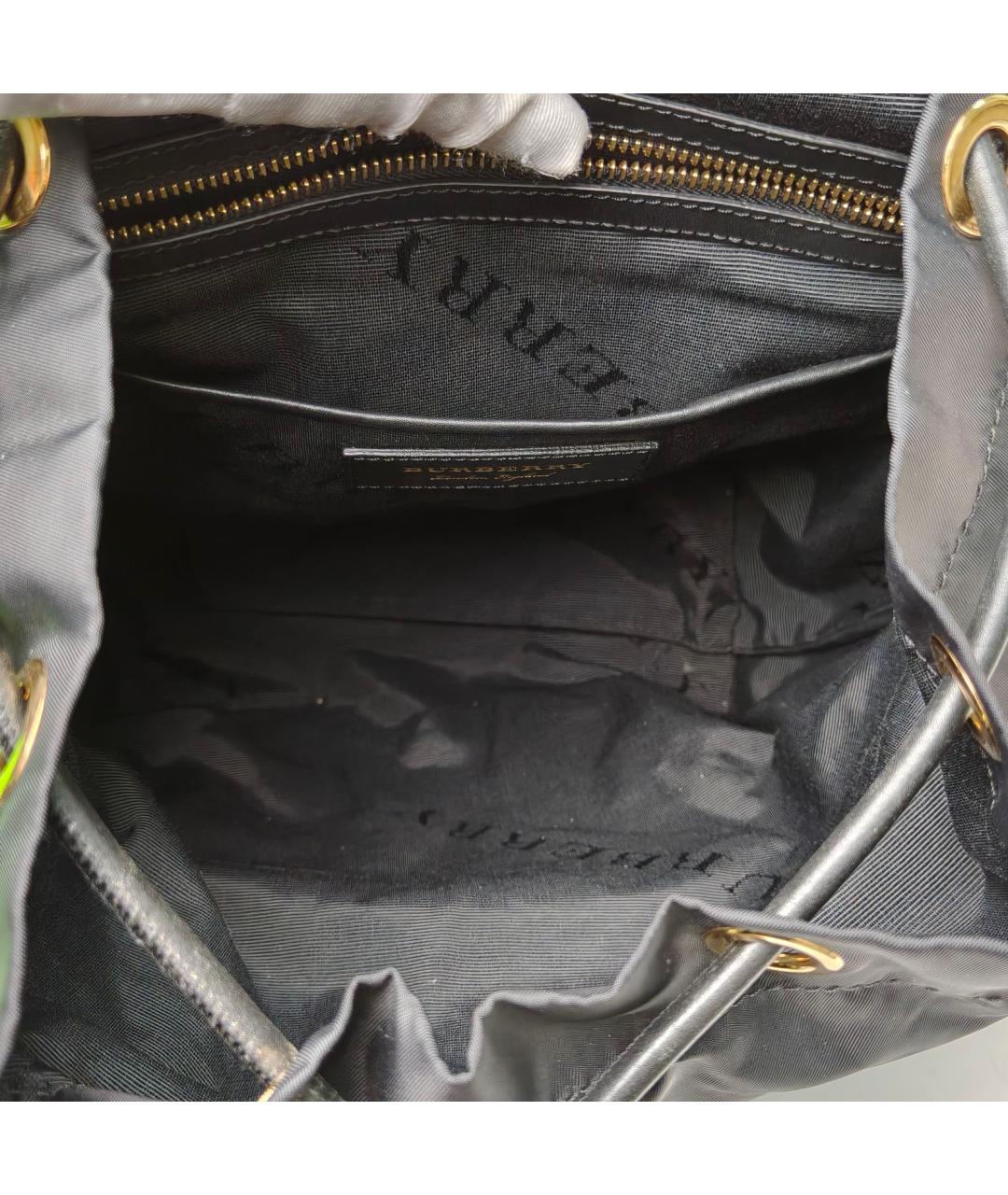 BURBERRY Черный рюкзак, фото 8