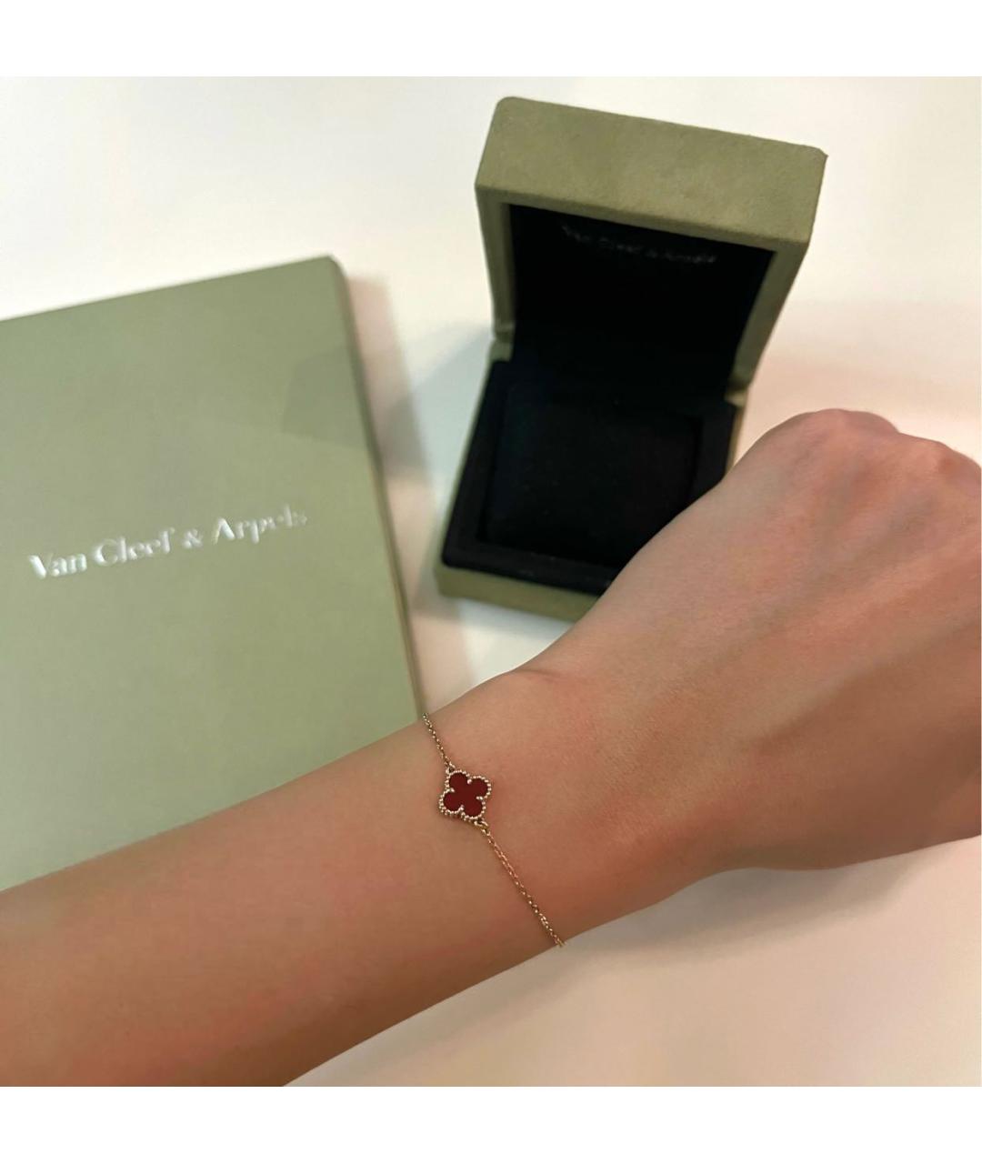 VAN CLEEF & ARPELS Золотой браслет из розового золота, фото 4