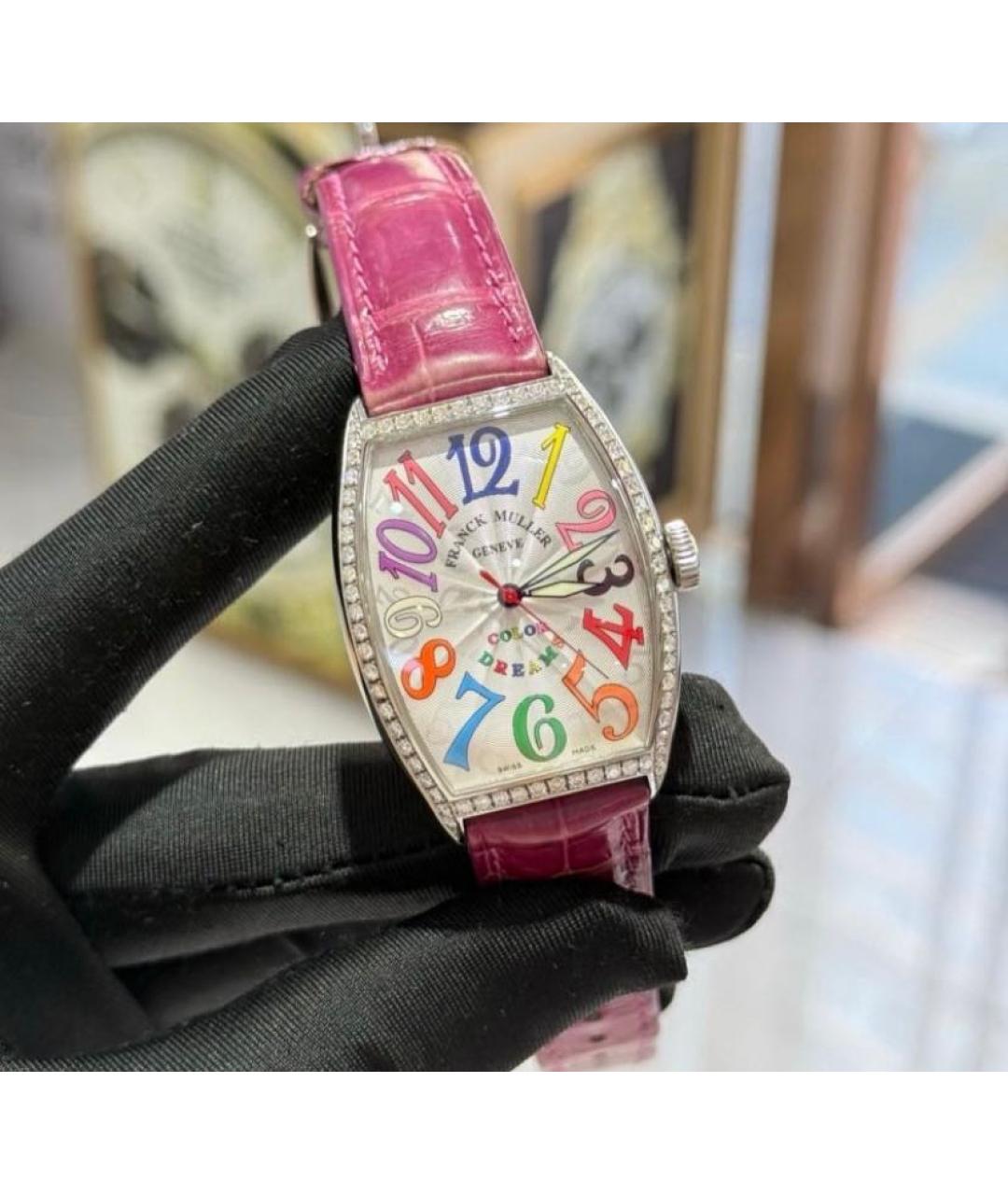 FRANCK MULLER Розовые стальные часы, фото 2