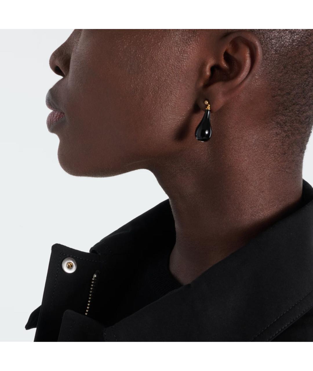 TOTEME Черные серьги, фото 2