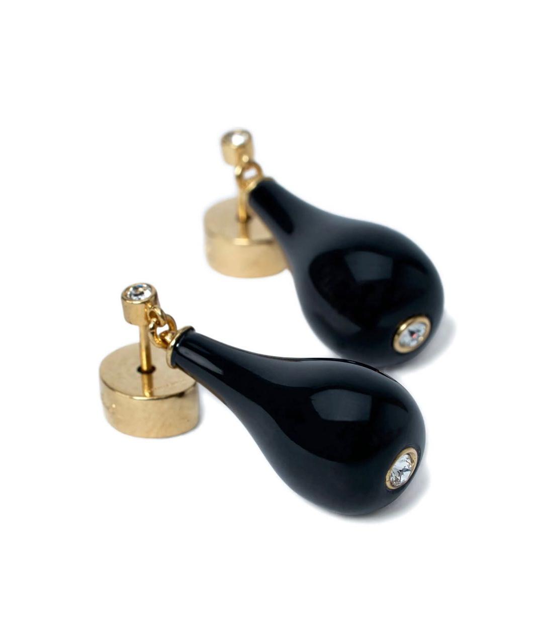 TOTEME Черные серьги, фото 3
