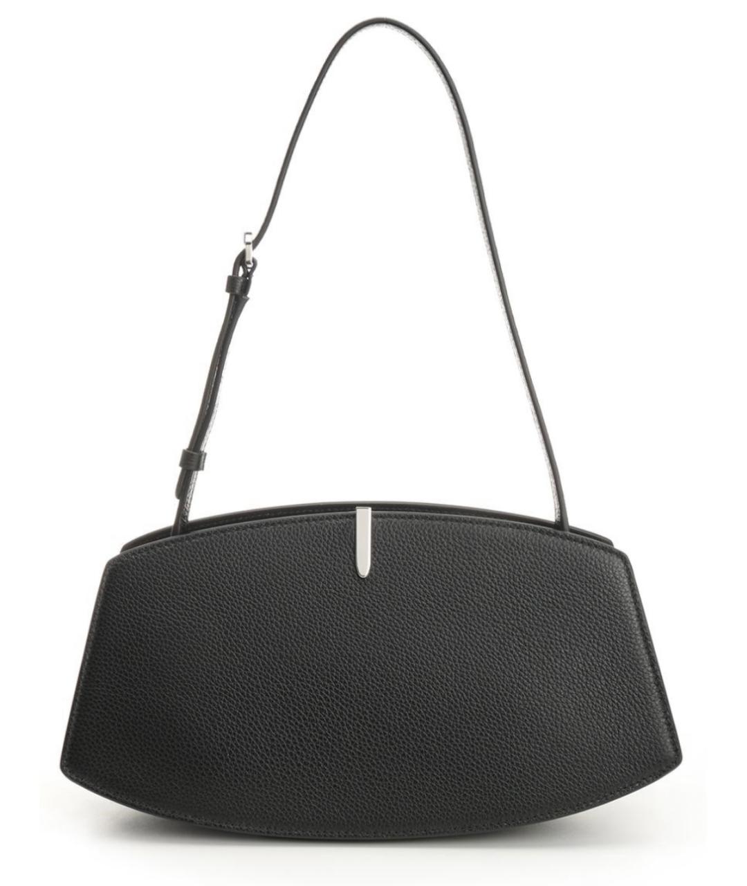 Savette Черная кожаная сумка через плечо, фото 5