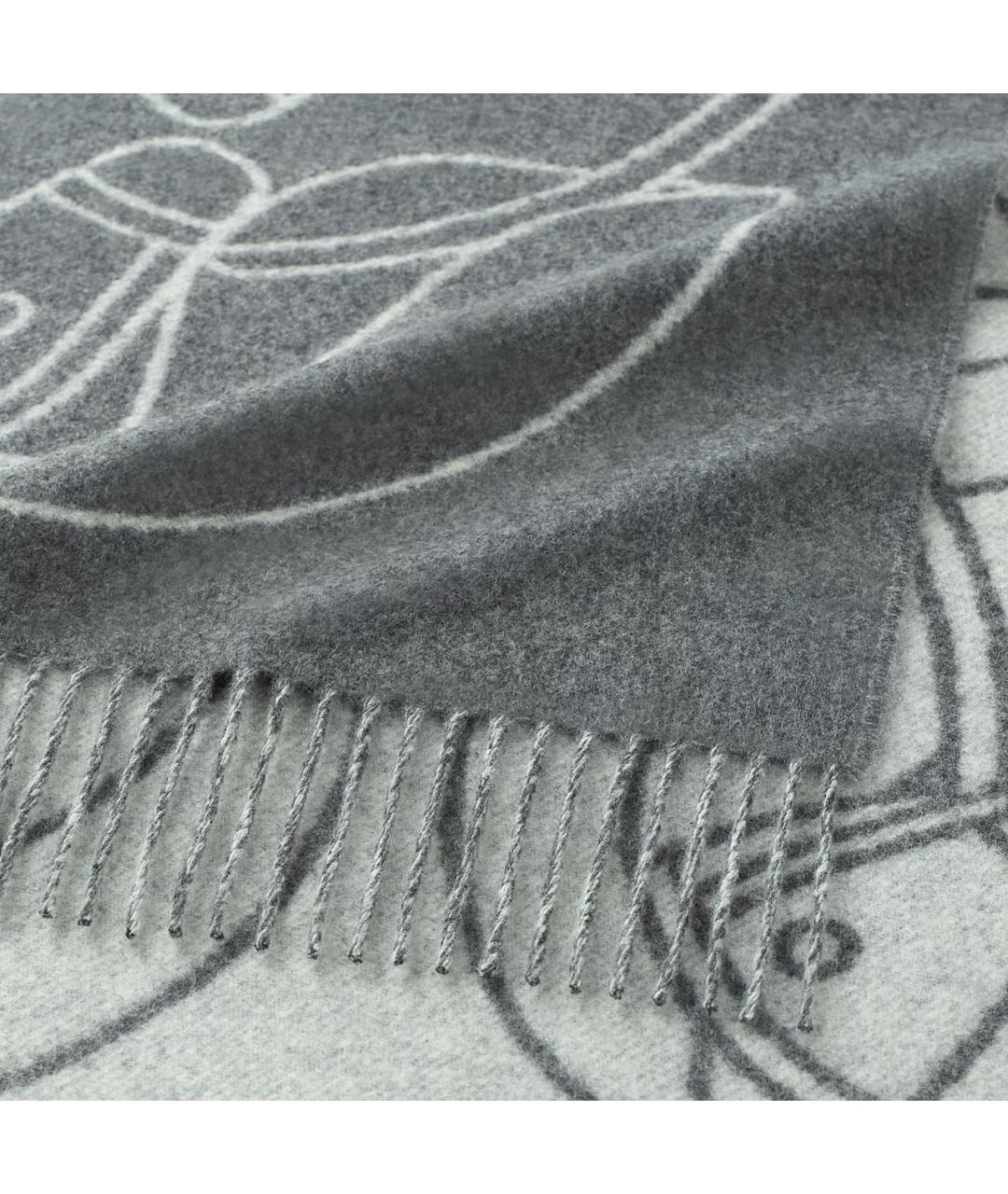 HERMES Мульти кашемировый шарф, фото 3