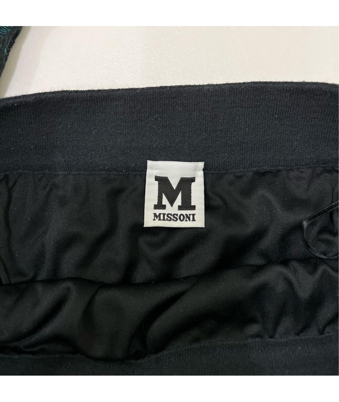 M MISSONI Мульти хлопко-эластановая юбка мини, фото 4