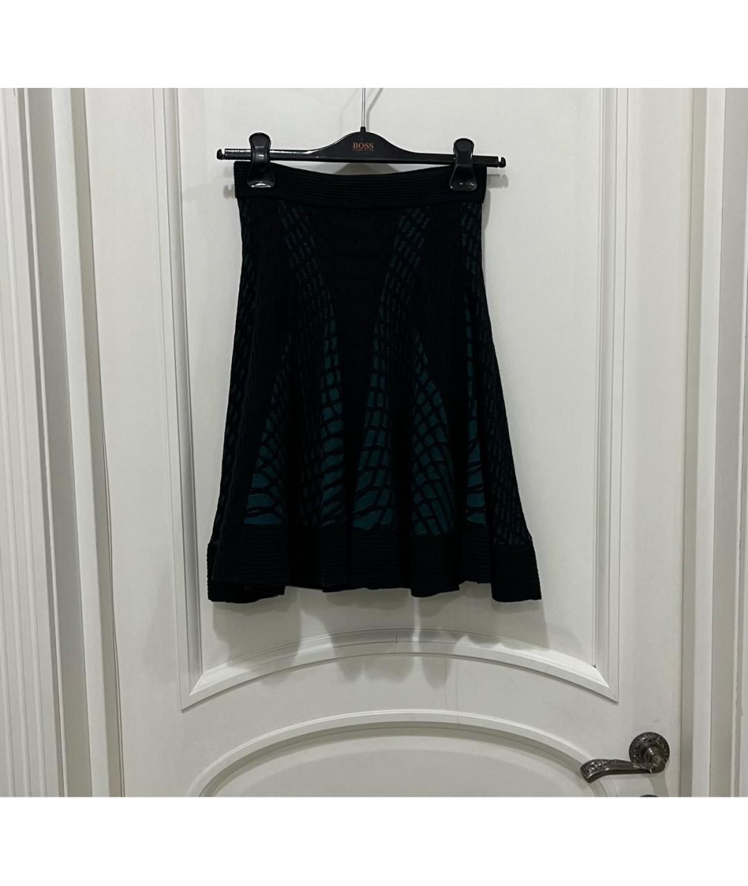 M MISSONI Мульти хлопко-эластановая юбка мини, фото 3