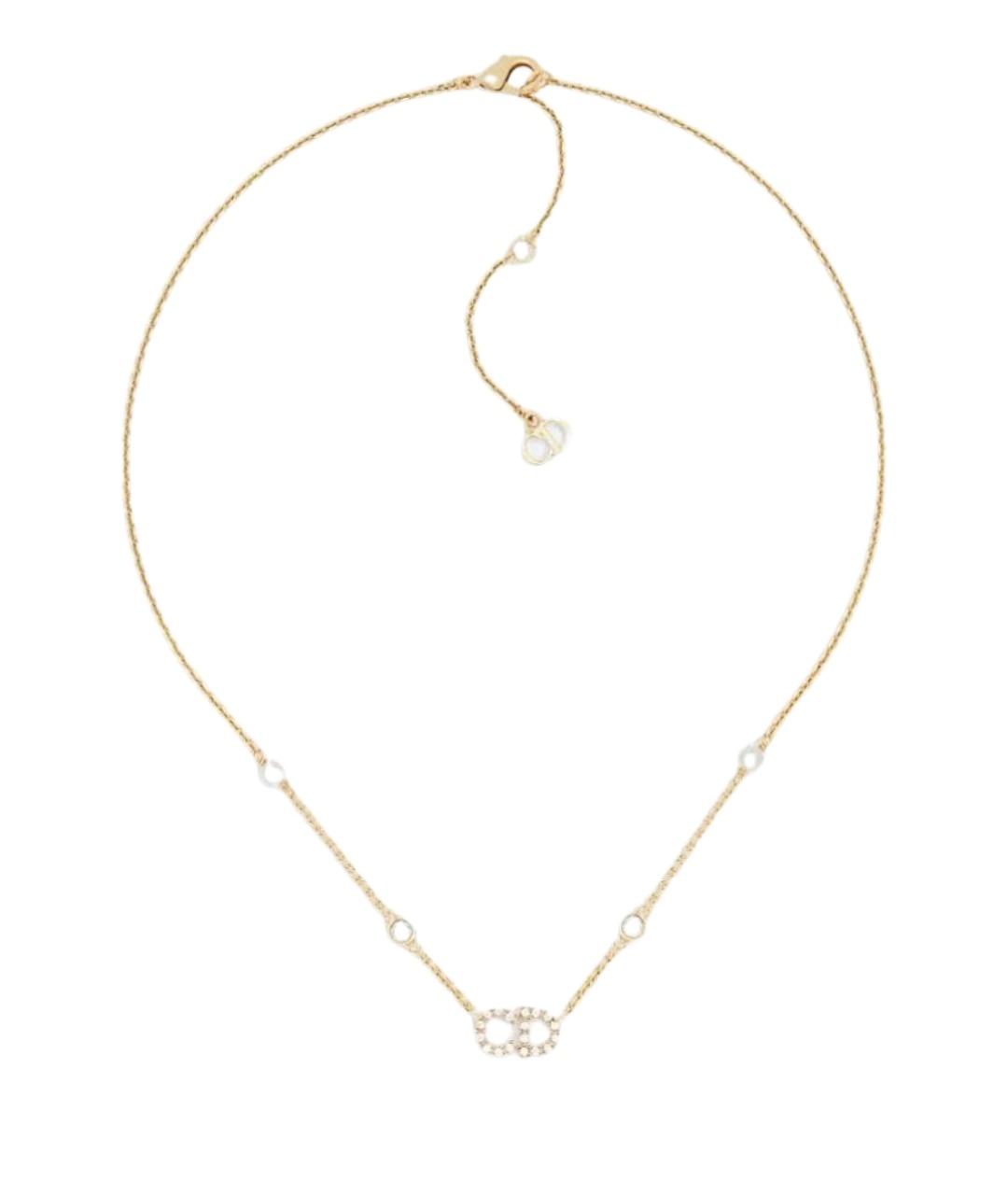 CHRISTIAN DIOR Золотая металлическая цепочка, фото 1