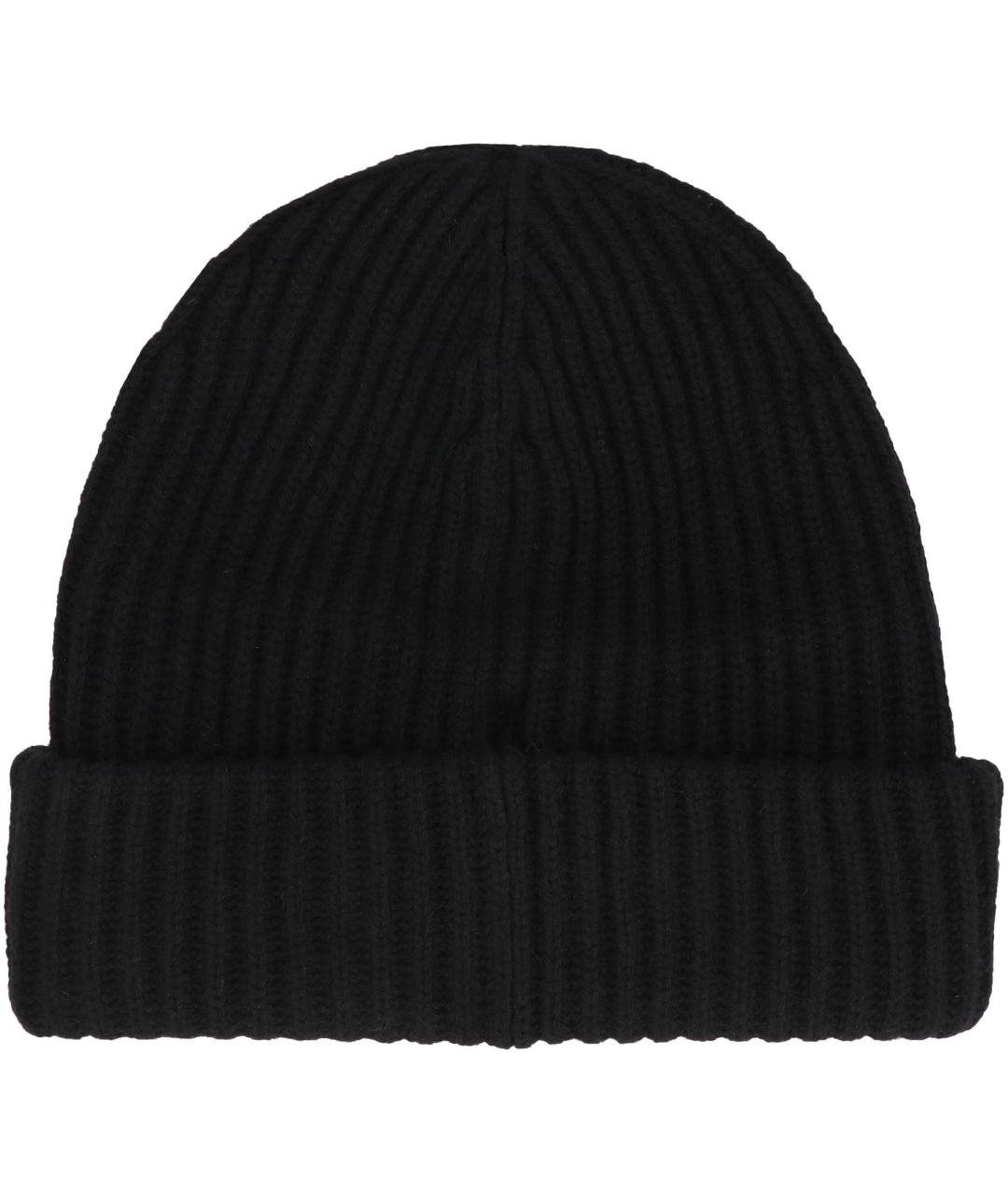 GANNI Черная шерстяная шапка, фото 3