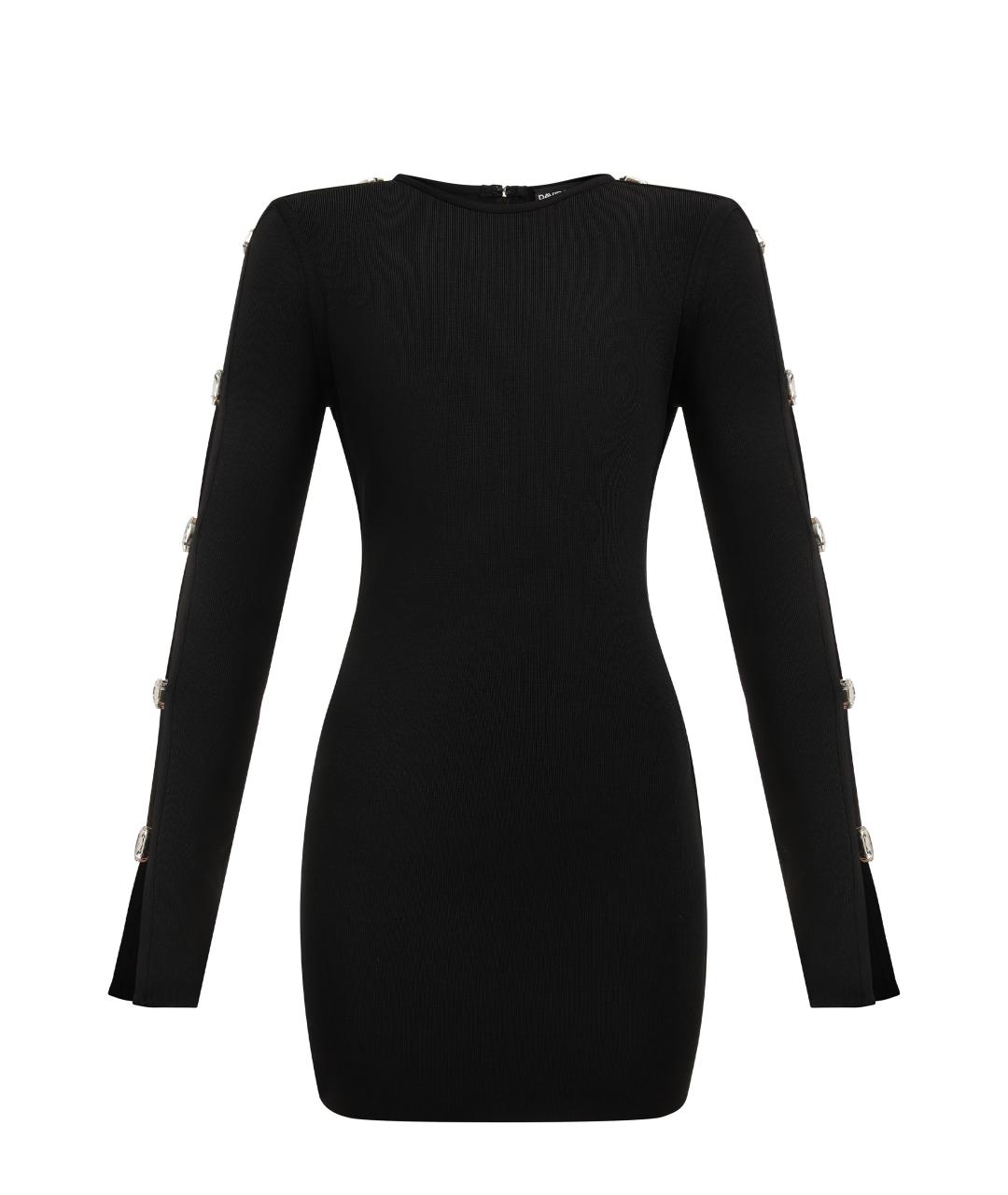 DAVID KOMA Черное коктейльное платье, фото 1