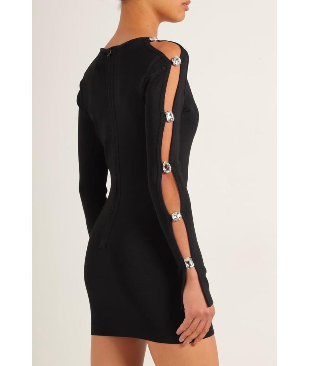 DAVID KOMA Черное коктейльное платье, фото 6