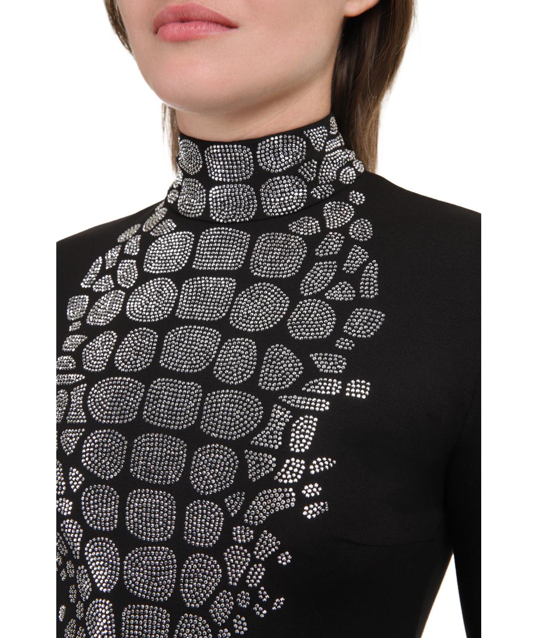 DAVID KOMA Черное коктейльное платье, фото 4