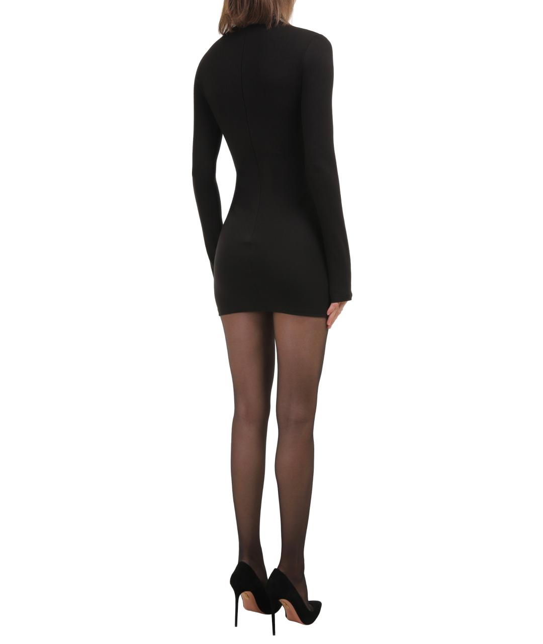 DAVID KOMA Черное коктейльное платье, фото 3