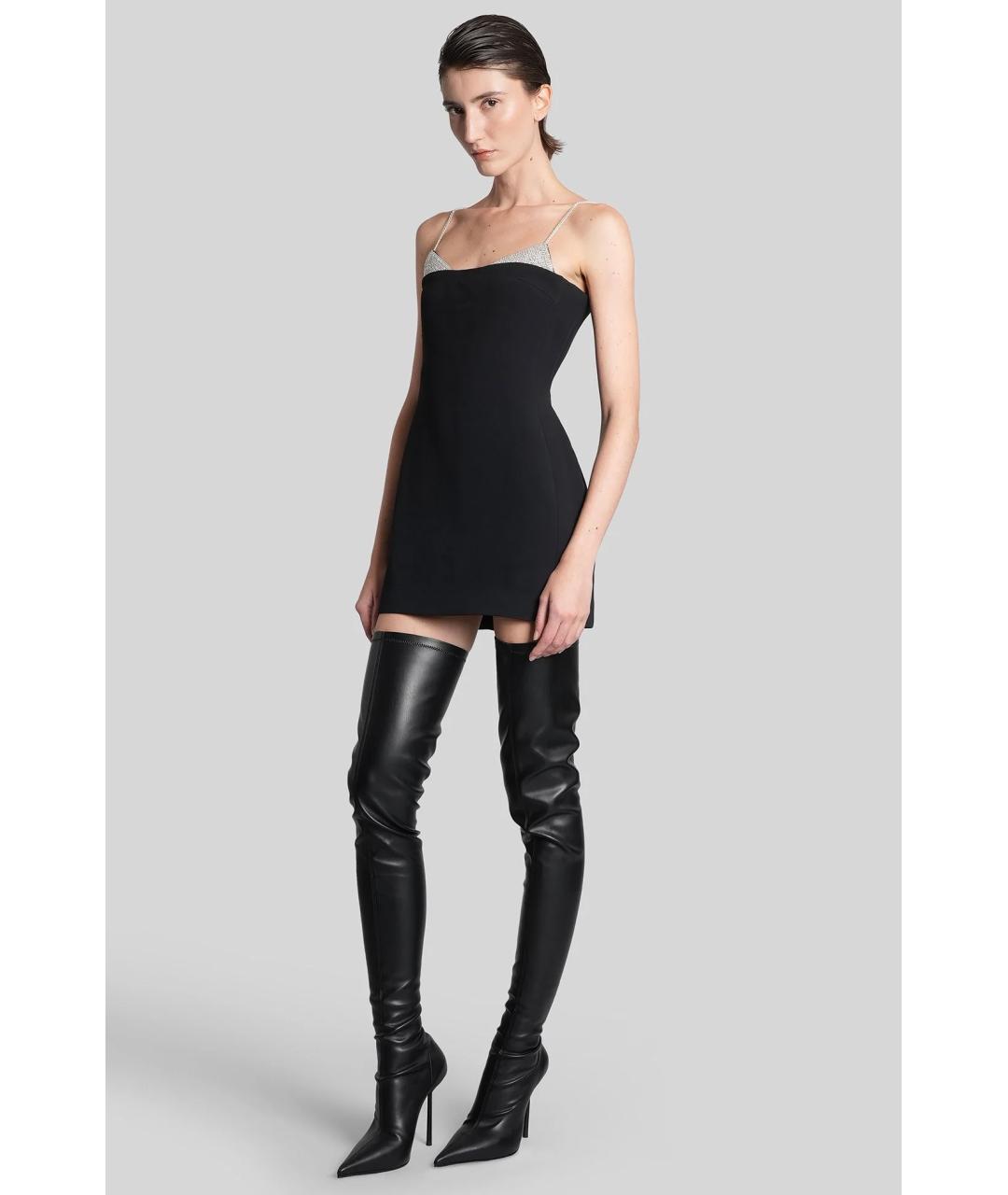 DAVID KOMA Черное коктейльное платье, фото 4