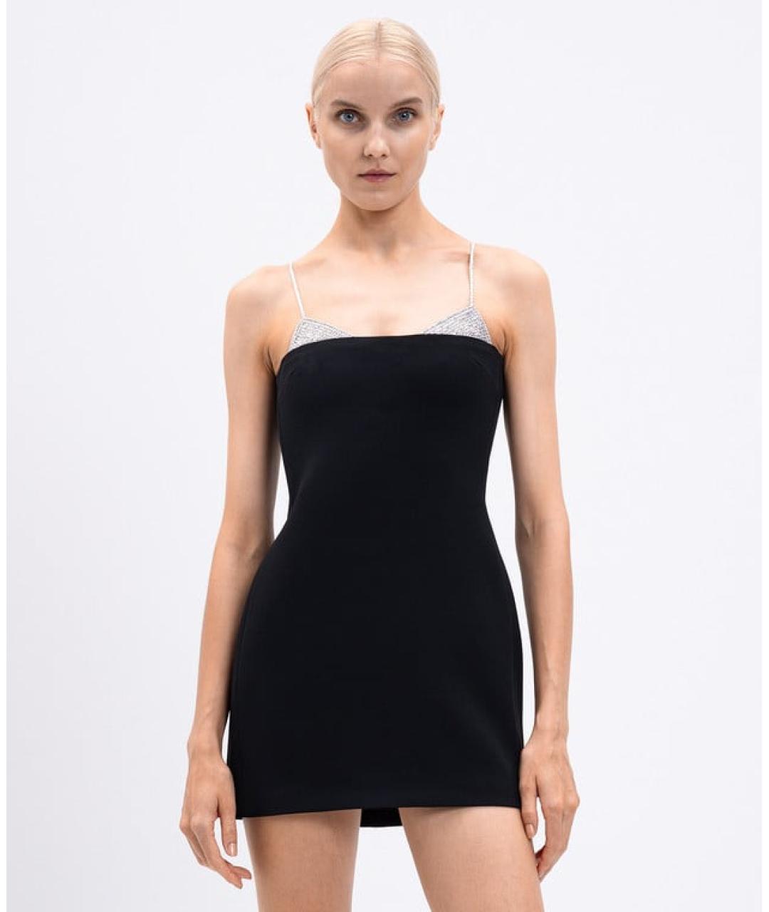 DAVID KOMA Черное коктейльное платье, фото 8