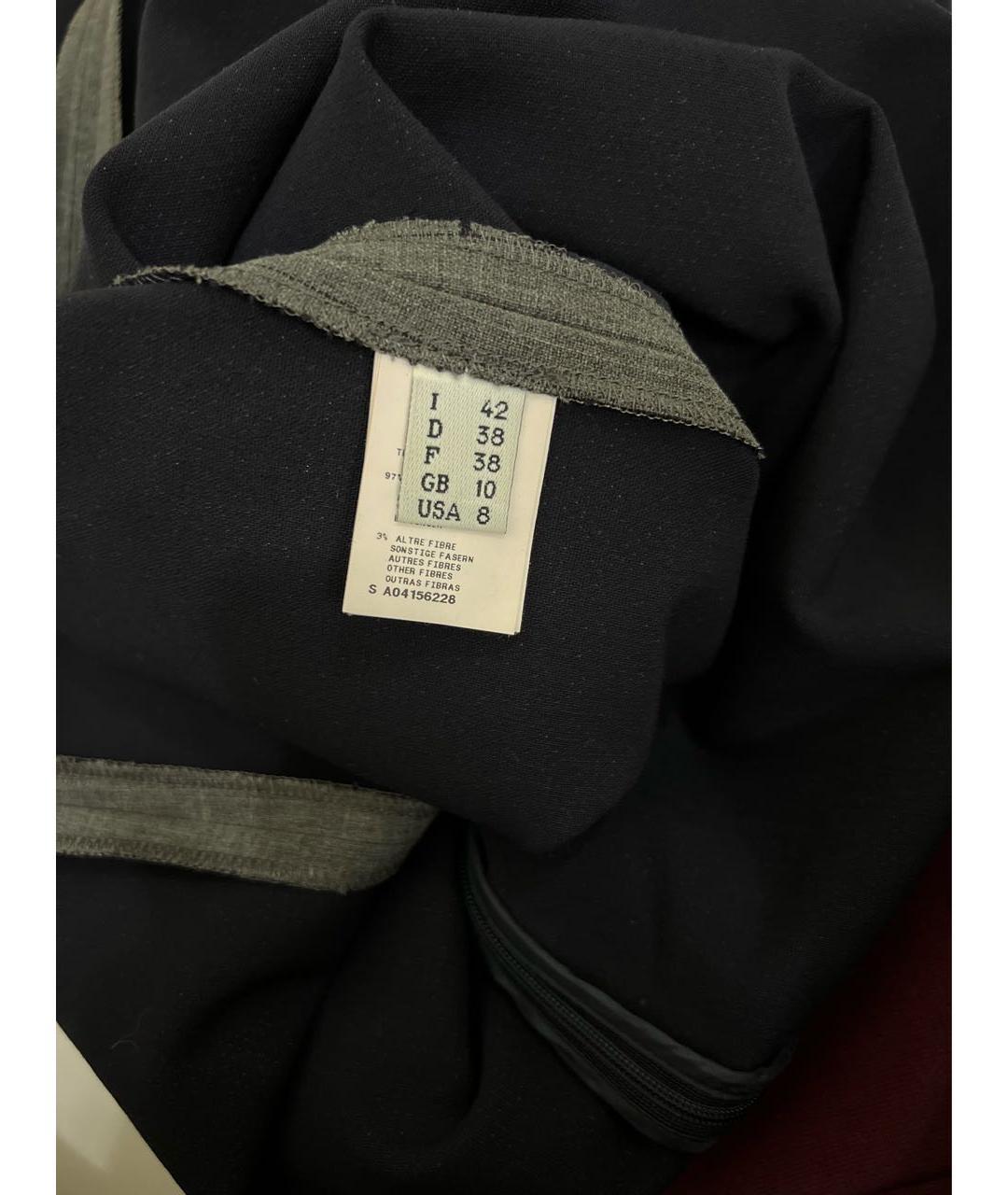 JEAN PAUL GAULTIER Серое шерстяное повседневное платье, фото 7