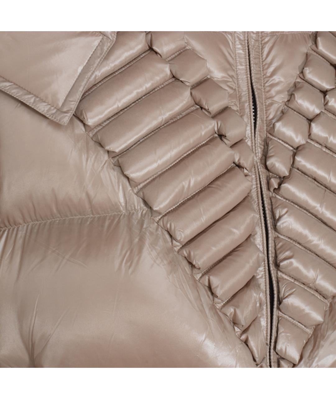 RAXXY Бежевый полиэстеровый пуховик, фото 3