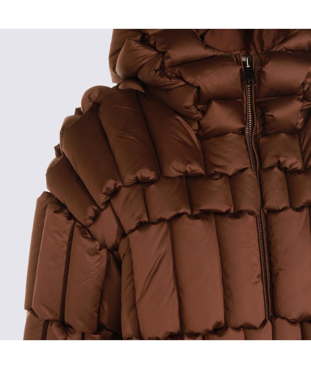 RAXXY Коричневый полиэстеровый пуховик, фото 3