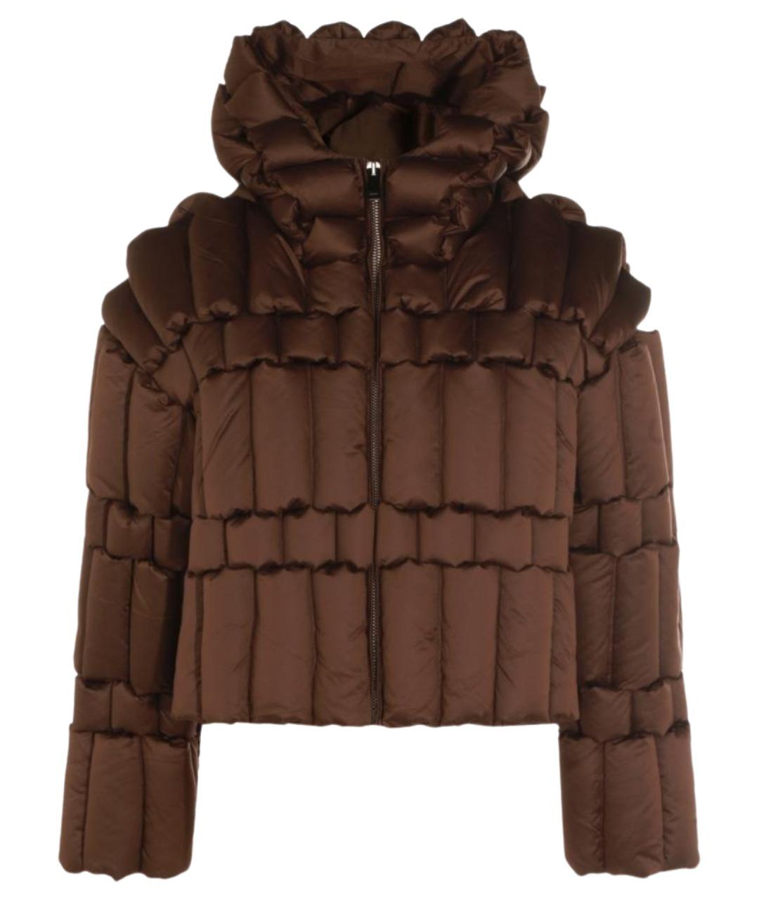 RAXXY Коричневый полиэстеровый пуховик, фото 1