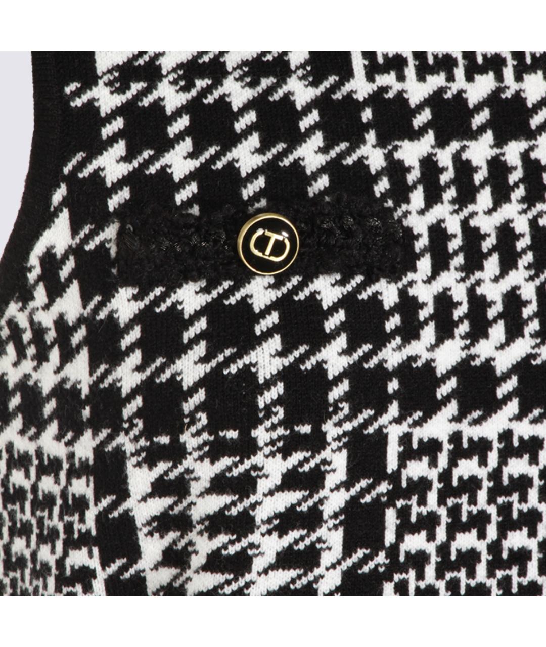 TWIN-SET Мульти вискозное повседневное платье, фото 3