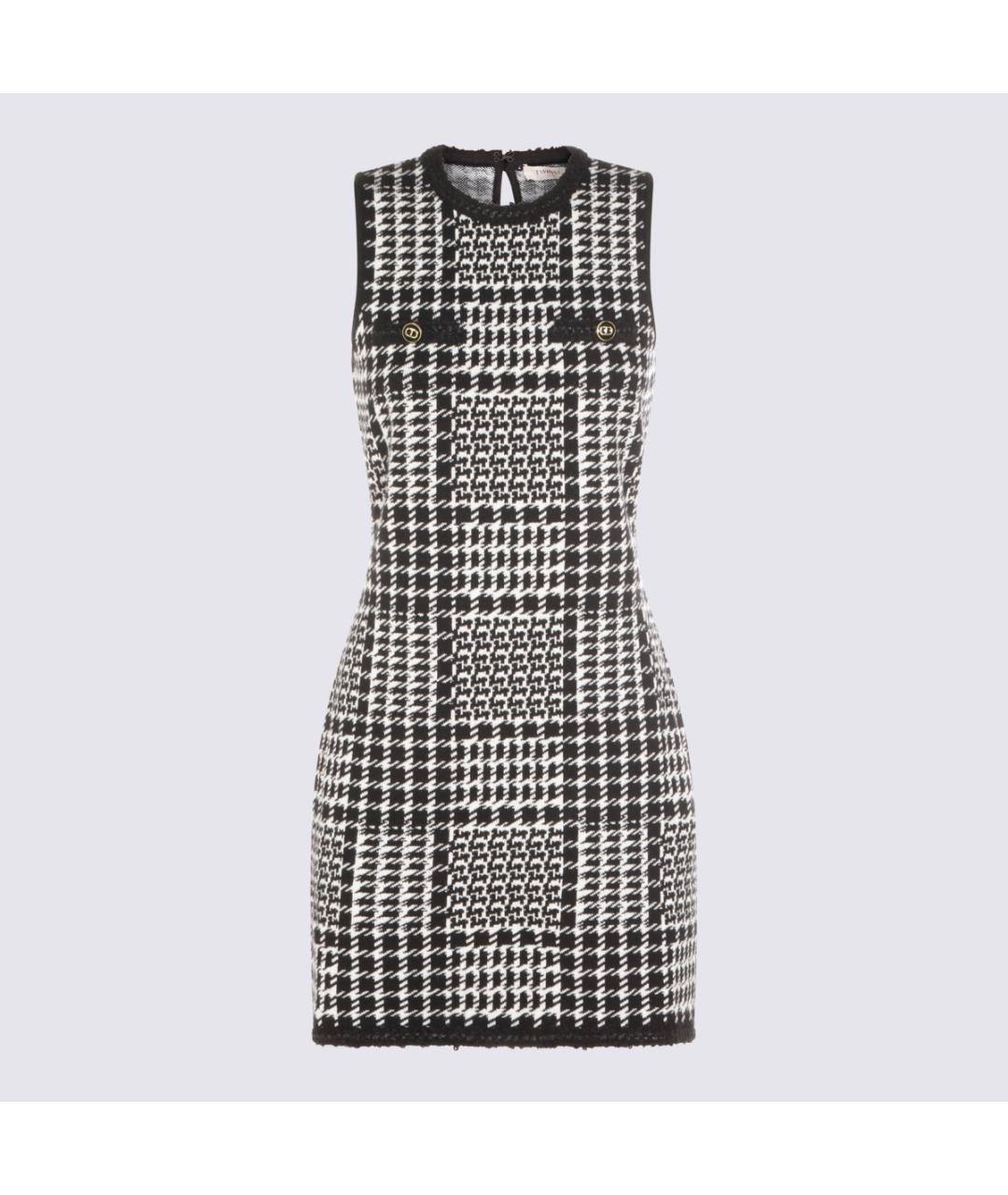 TWIN-SET Мульти вискозное повседневное платье, фото 4