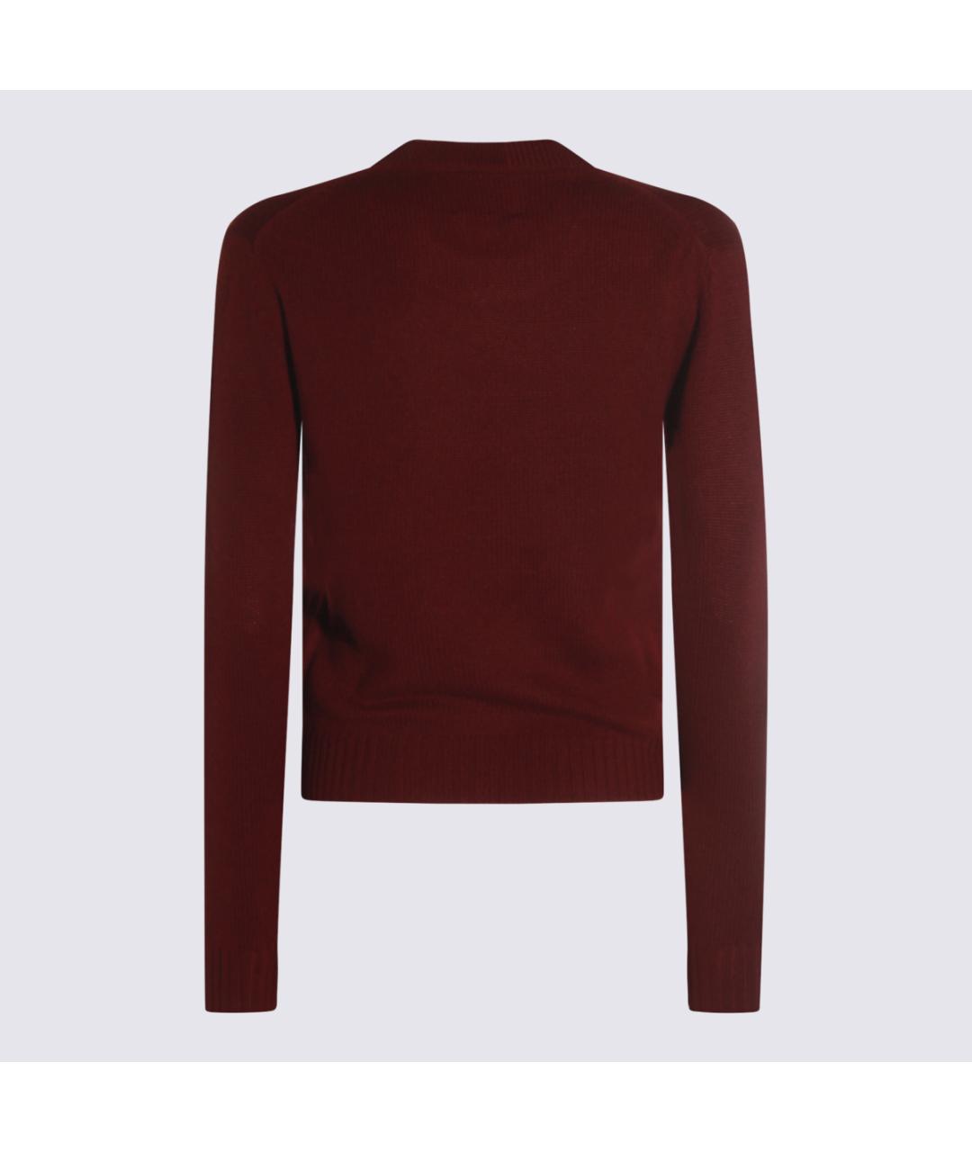 ALLUDE Бордовый кашемировый джемпер / свитер, фото 2