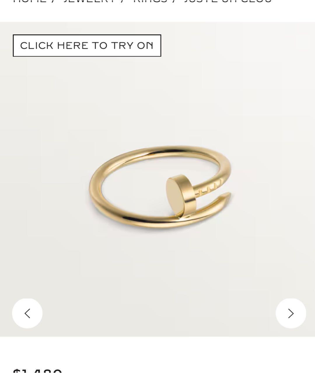 CARTIER Золотое кольцо из желтого золота, фото 6