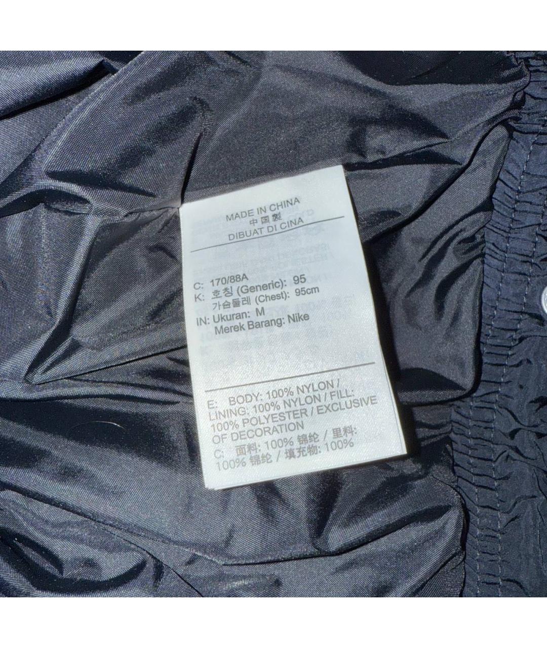 JORDAN Черный полиэстеровый пуховик, фото 4