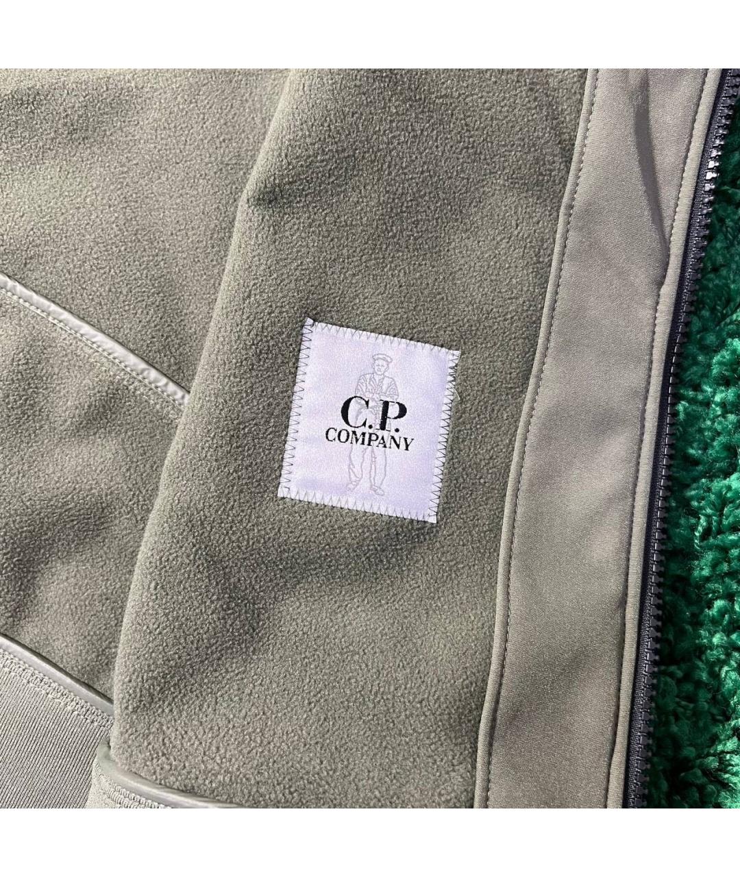 CP COMPANY Зеленая полиэстеровая куртка, фото 5