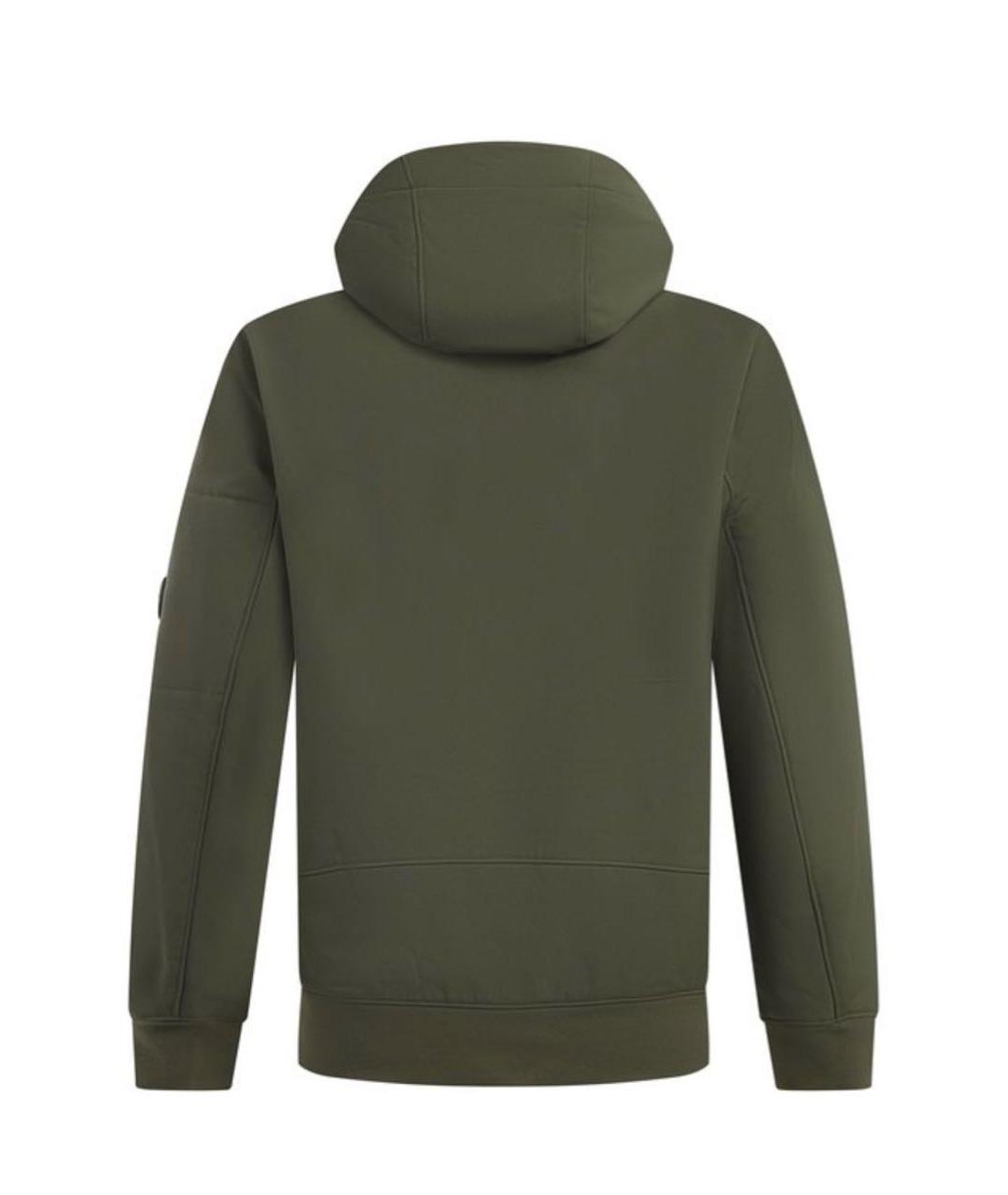 CP COMPANY Зеленая полиэстеровая куртка, фото 2