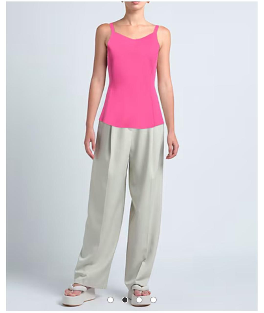 THEORY Фуксия вискозный корсет, фото 6