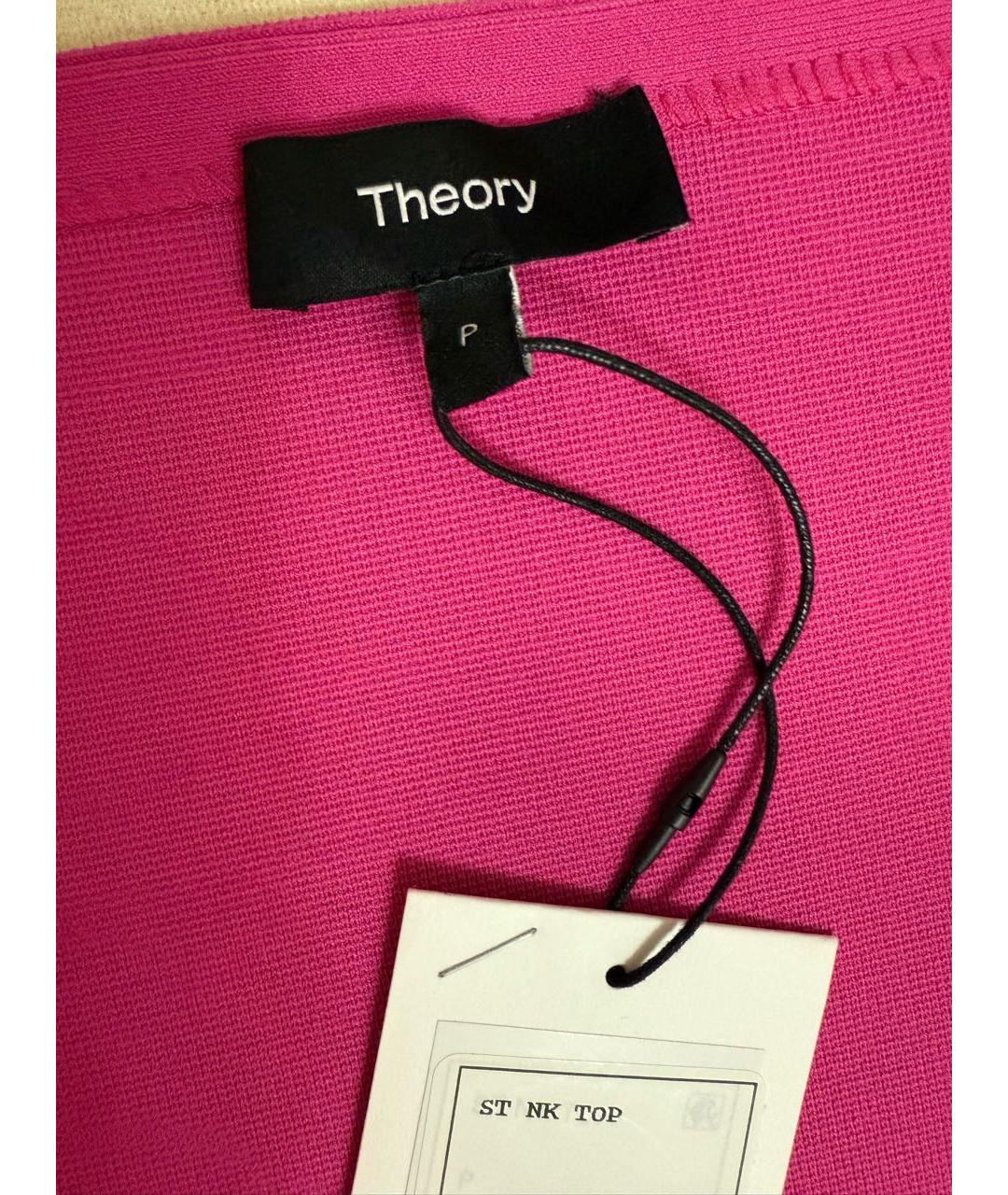 THEORY Фуксия вискозный корсет, фото 2