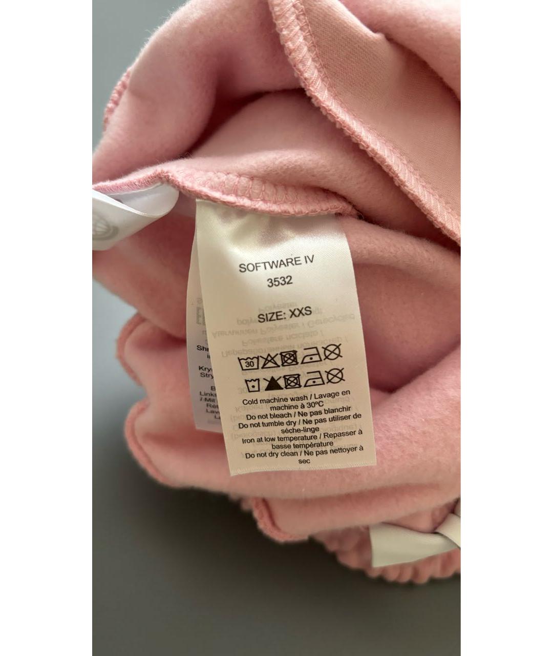 GANNI Розовые хлопковые шорты, фото 7