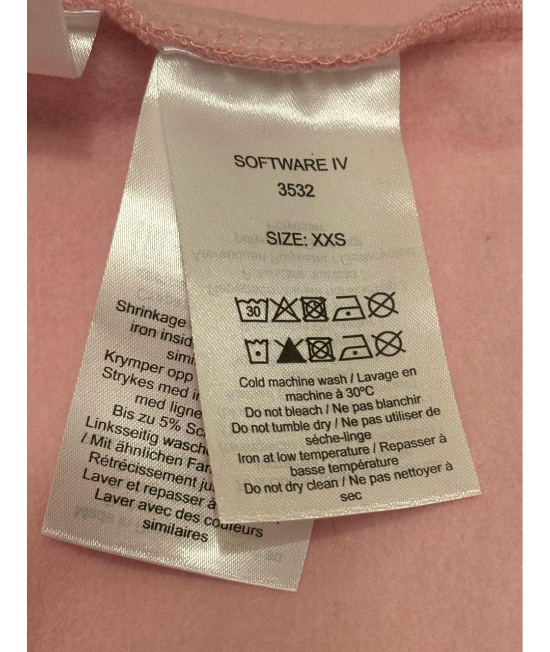 GANNI Розовые хлопковые шорты, фото 6