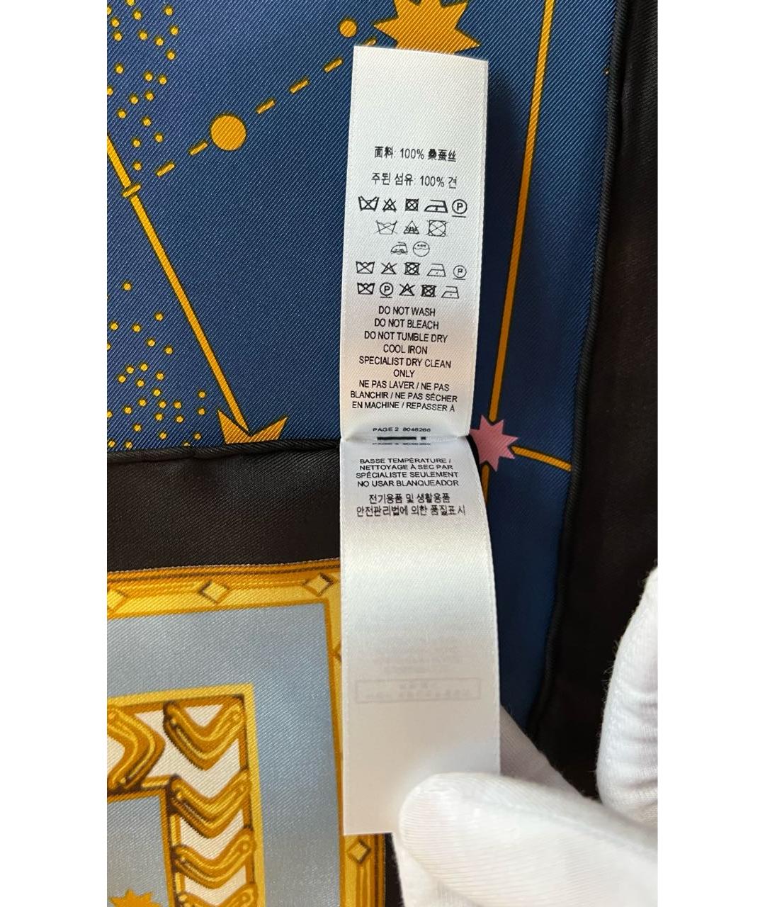 BURBERRY Мульти шелковый платок, фото 6