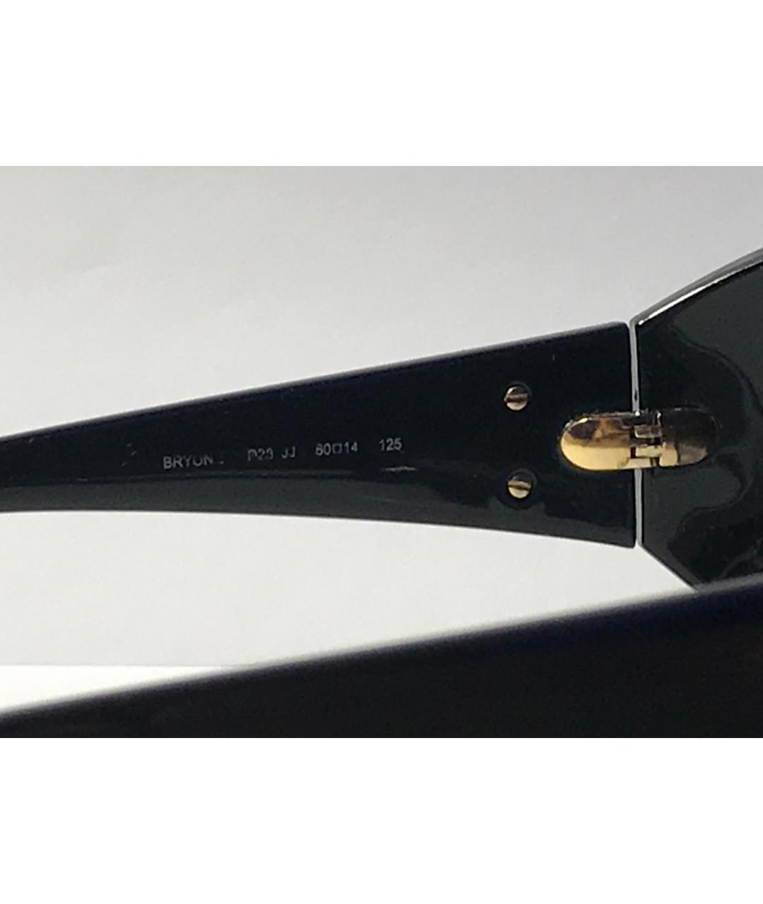 JIMMY CHOO Черные пластиковые солнцезащитные очки, фото 7